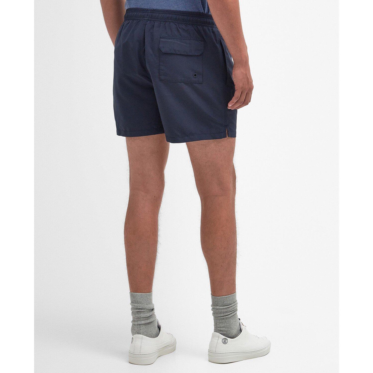 Navy NY91 - Barbour - Logo Swim Shorts - 3