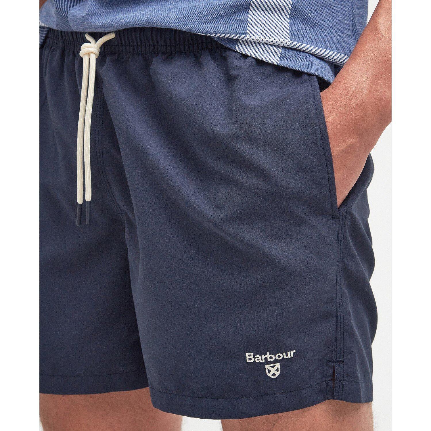 Navy NY91 - Barbour - Logo Swim Shorts - 4