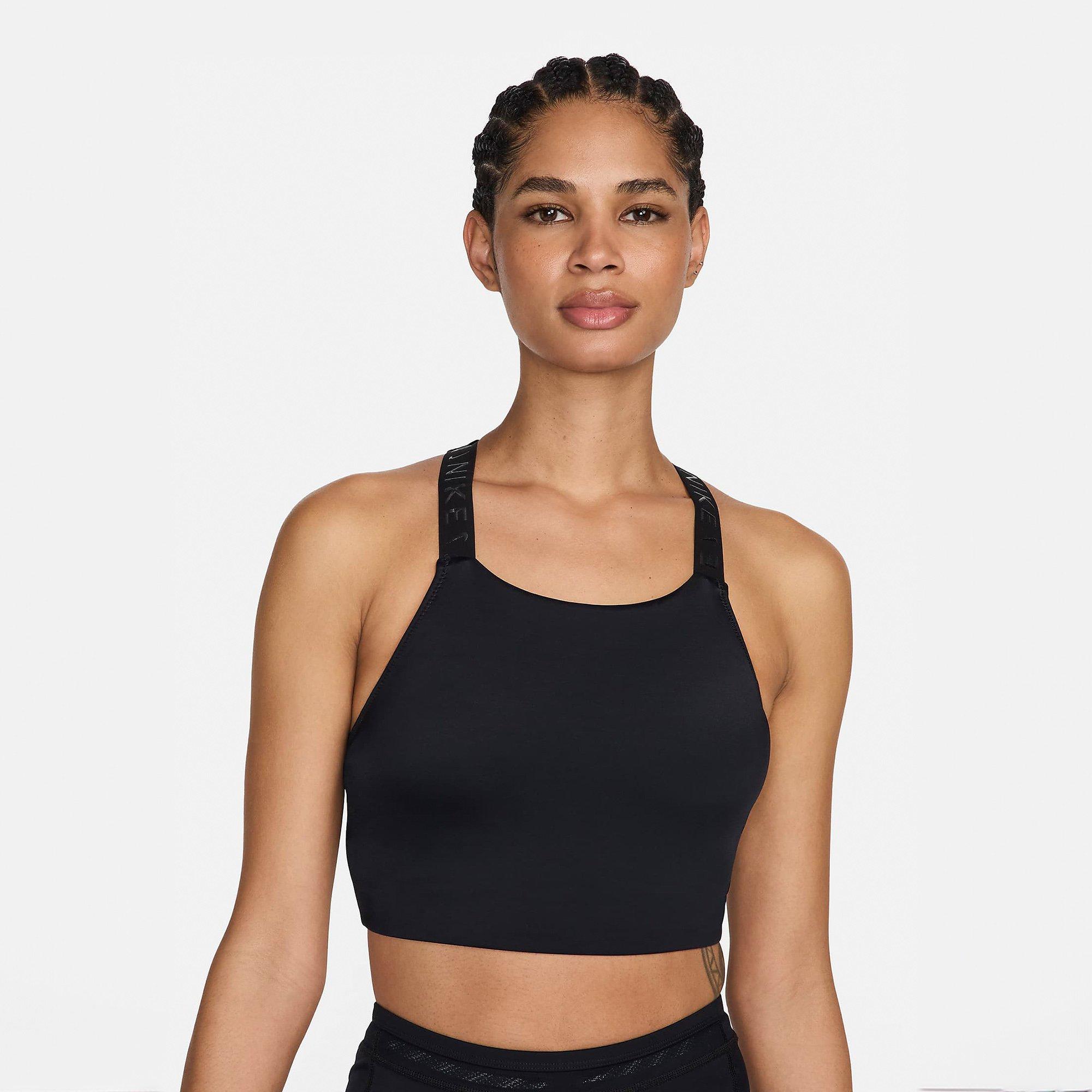 Black - Nike - Hydlock Midkini Top Womens - 1
