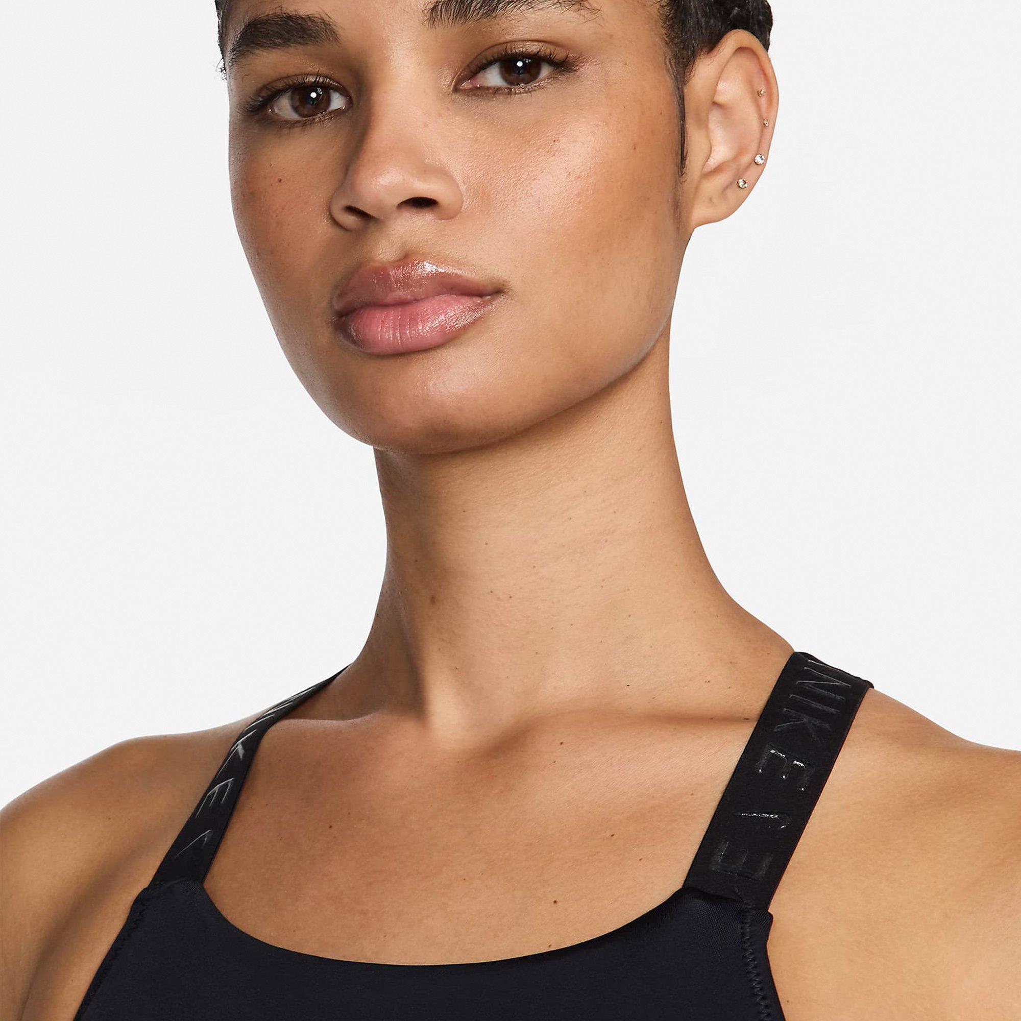 Black - Nike - Hydlock Midkini Top Womens - 3
