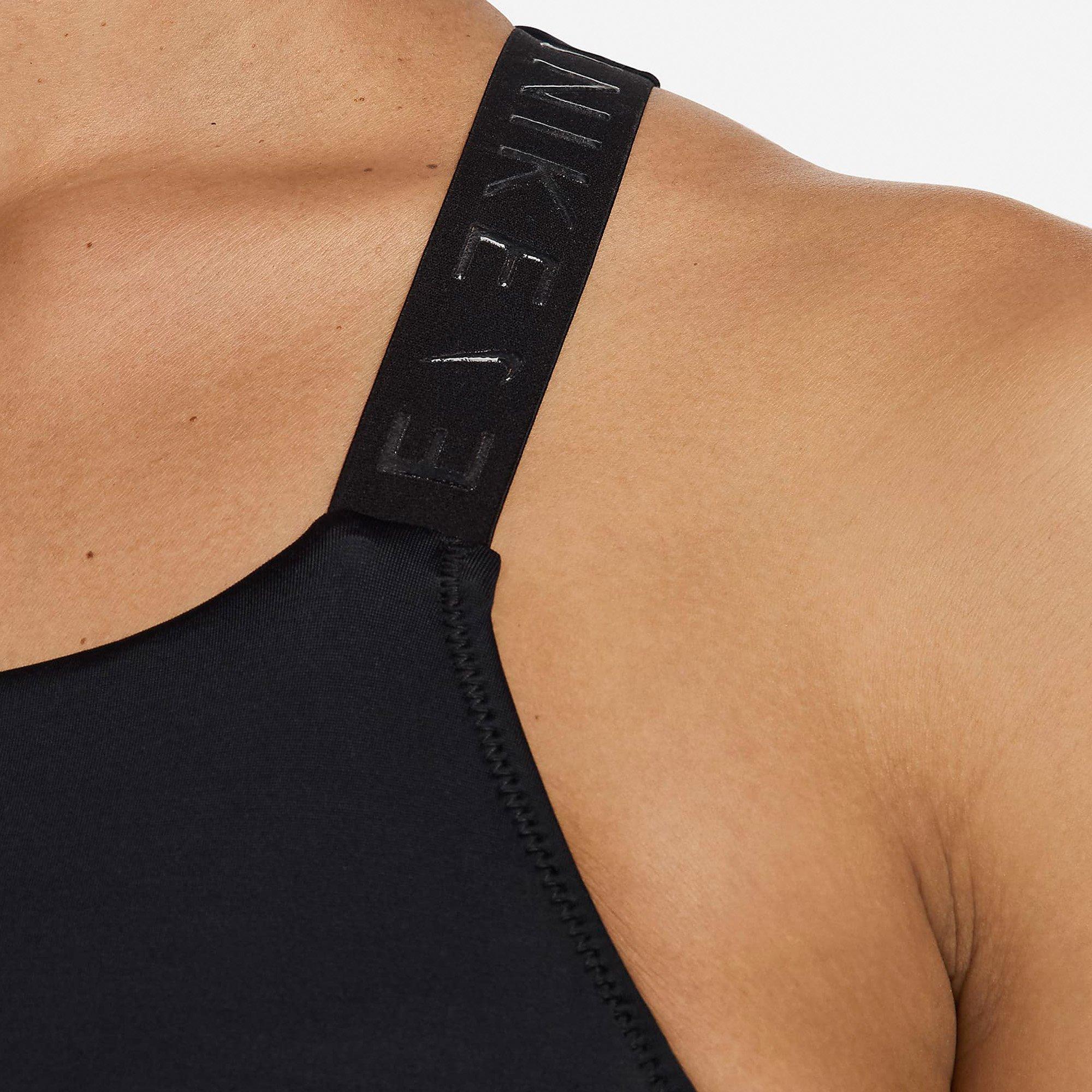 Black - Nike - Hydlock Midkini Top Womens - 4