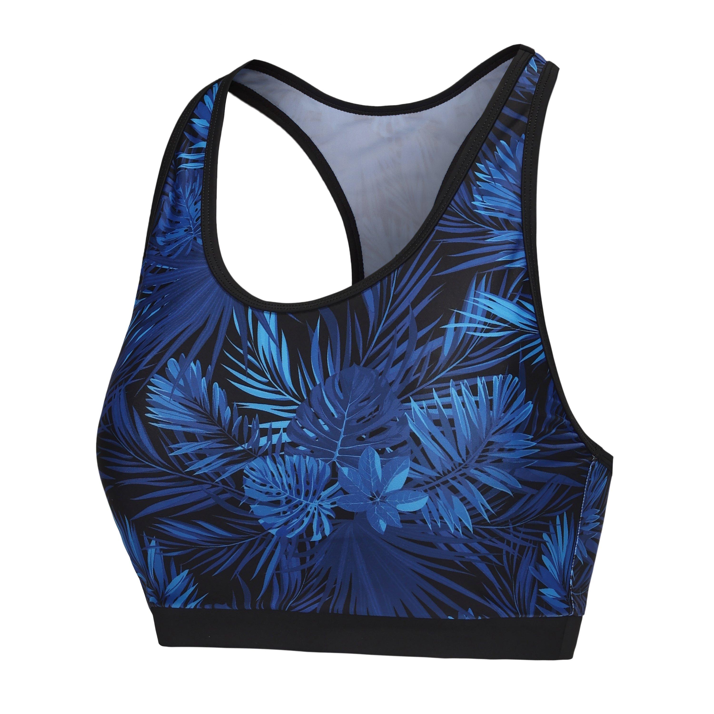 Black/Leaf AOP - Slazenger - Swim Bikini Womens - 2