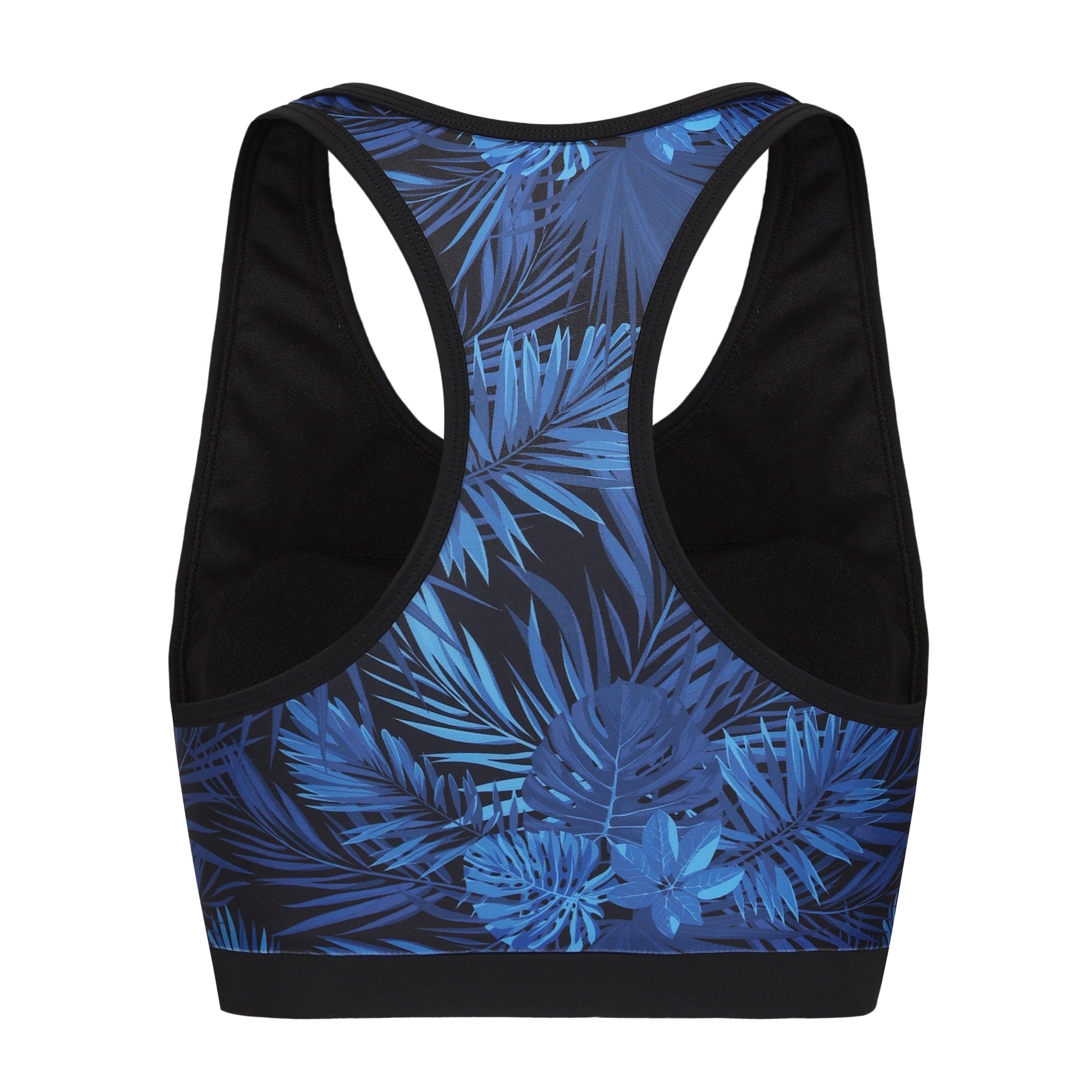 Black/Leaf AOP - Slazenger - Swim Bikini Womens - 3