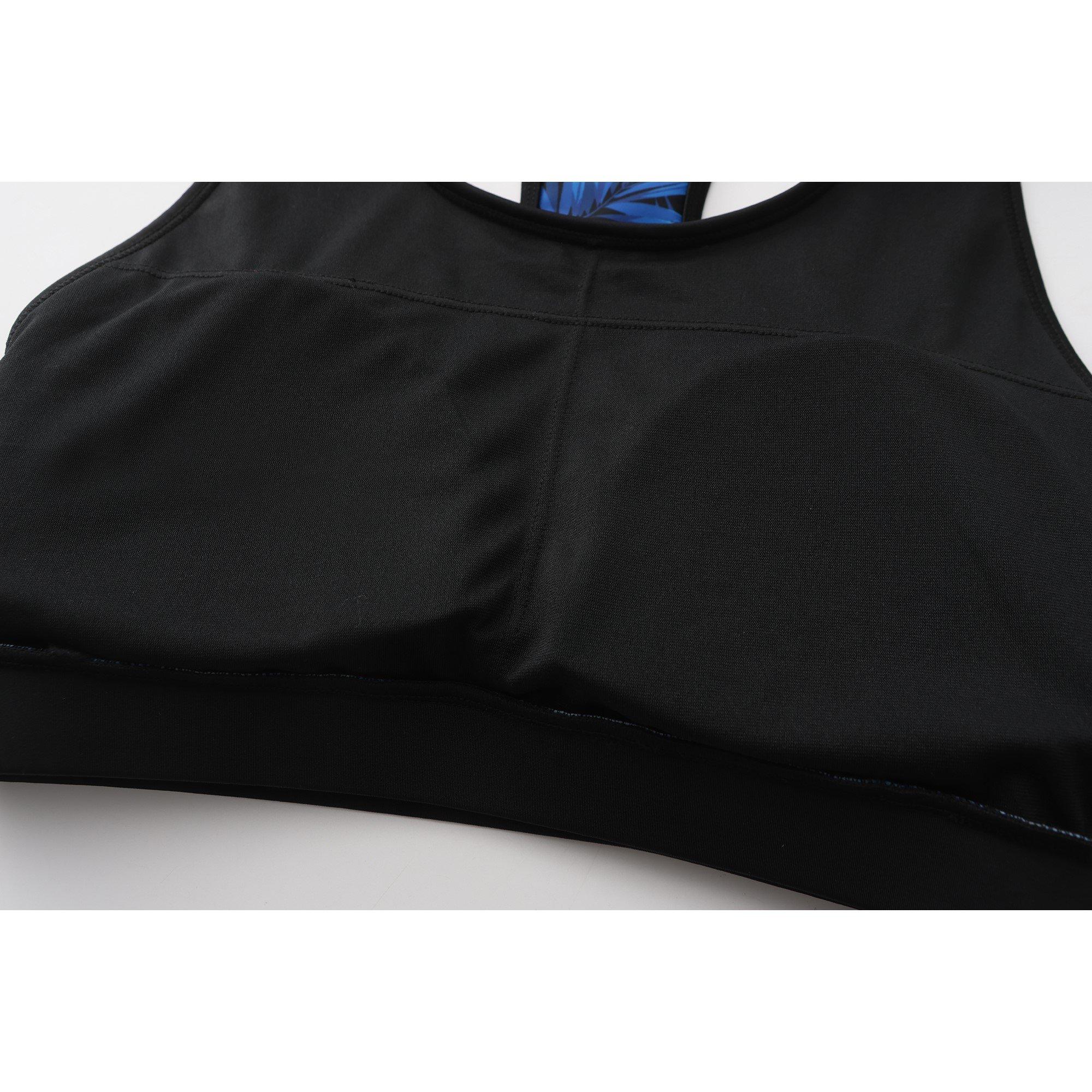 Black/Leaf AOP - Slazenger - Swim Bikini Womens - 7