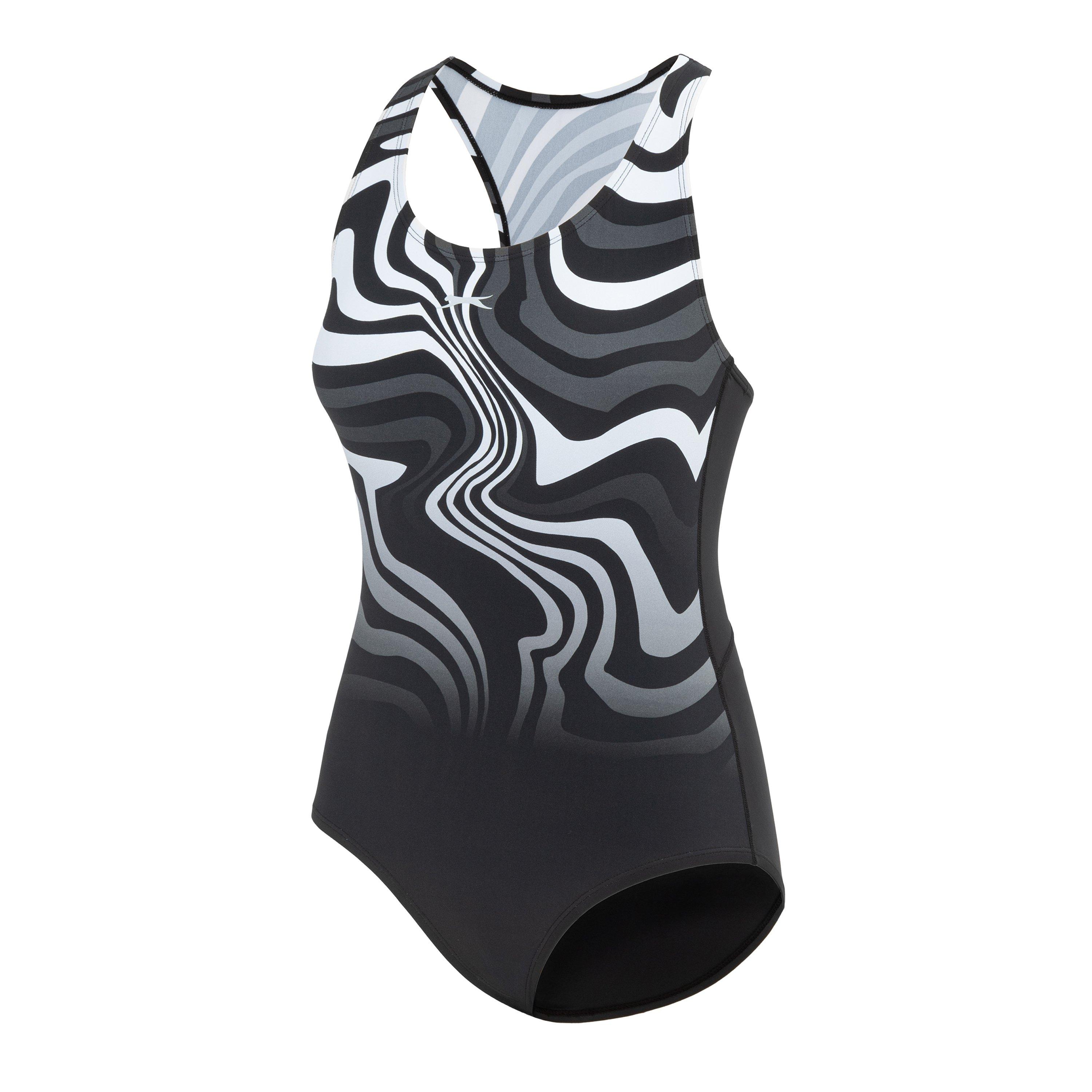 Black/White - Slazenger - Slaz One Piece Swimsuit - 3