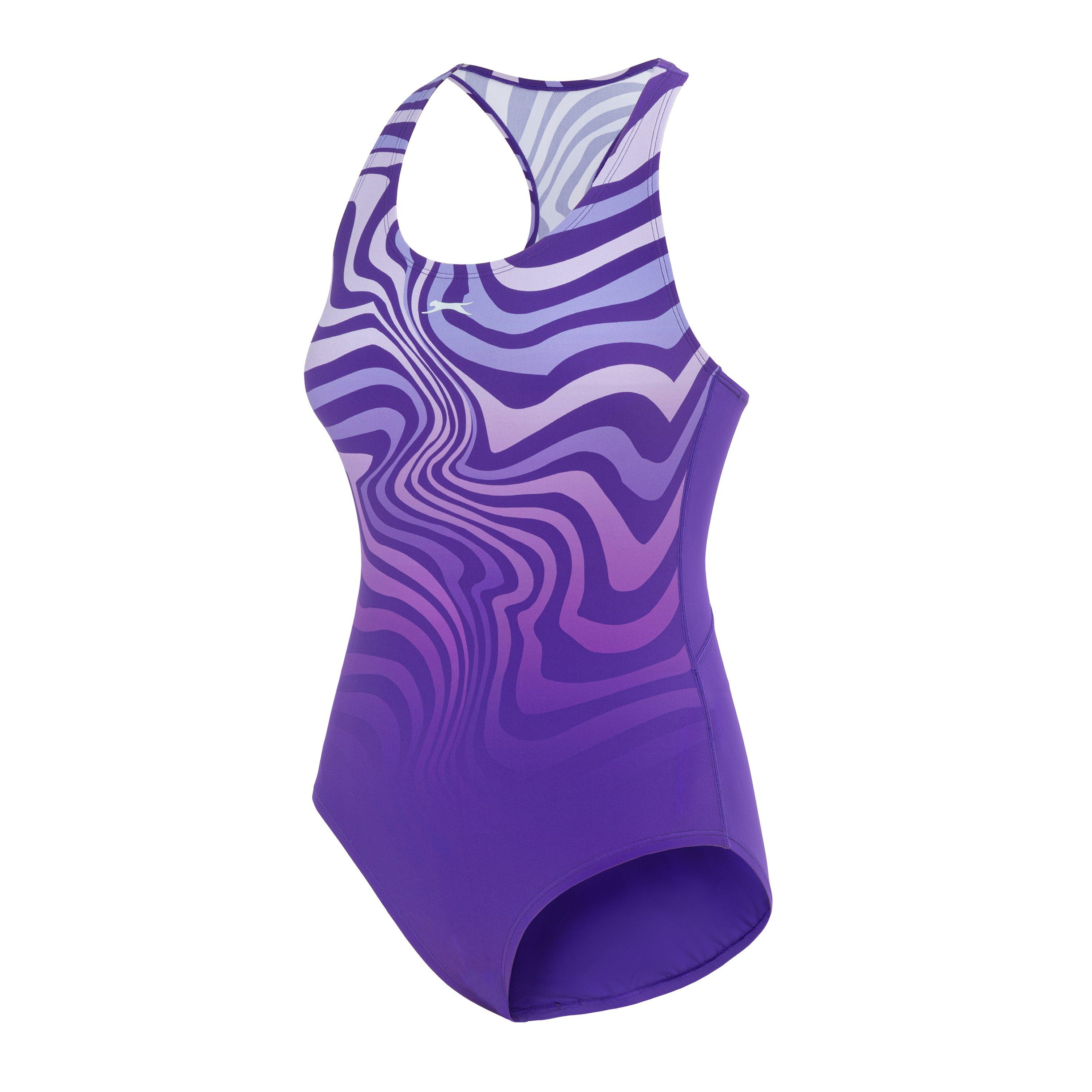 Purple - Slazenger - Women's Slaz One Piece Swimsuit - 3