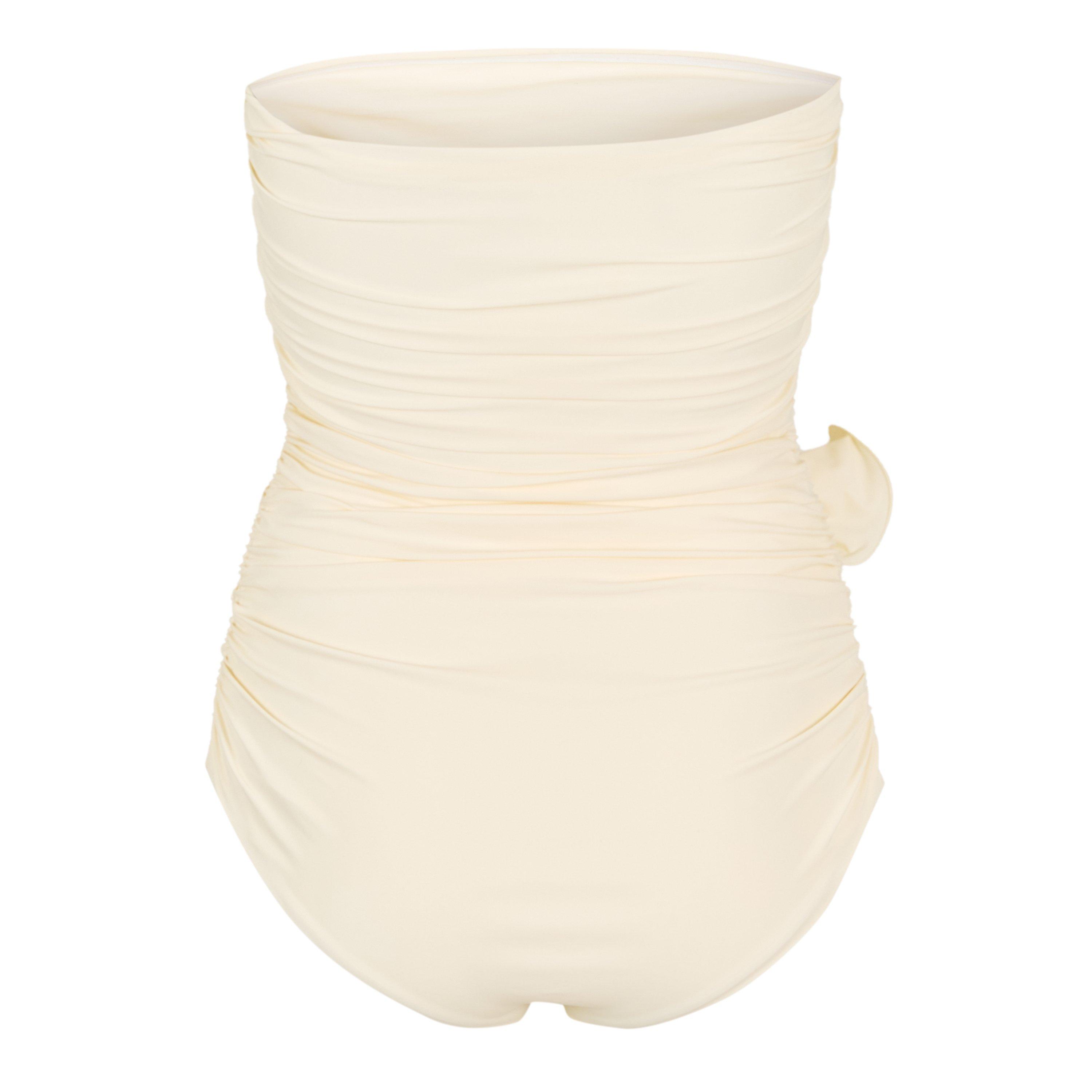 Cream - Magda Butrym - Women's Swimsuit 04 Bandeau - 2