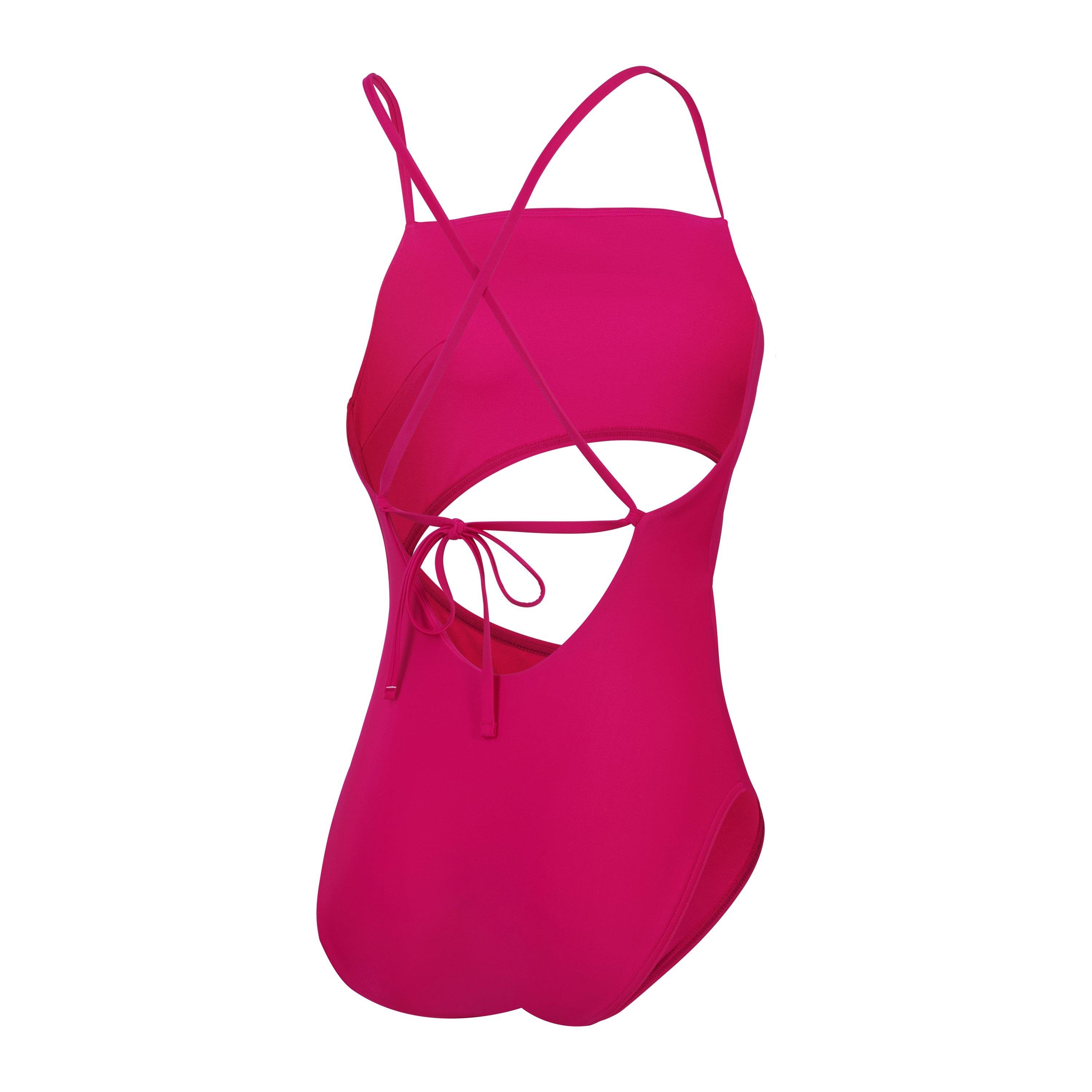 Paars - Speedo - Cut Out One Piece Swimsuit - 2