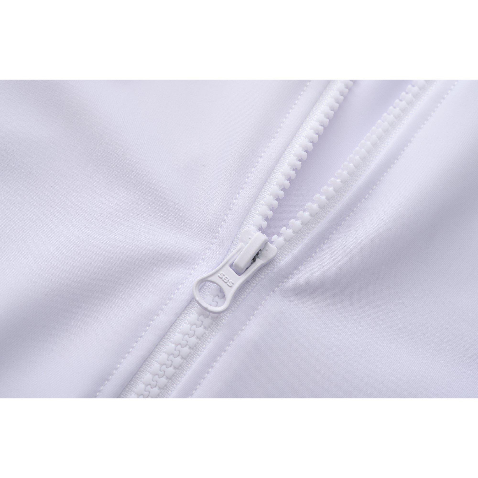 Hvid/Blad AOP - Slazenger - Swim Jacket Womens - 4