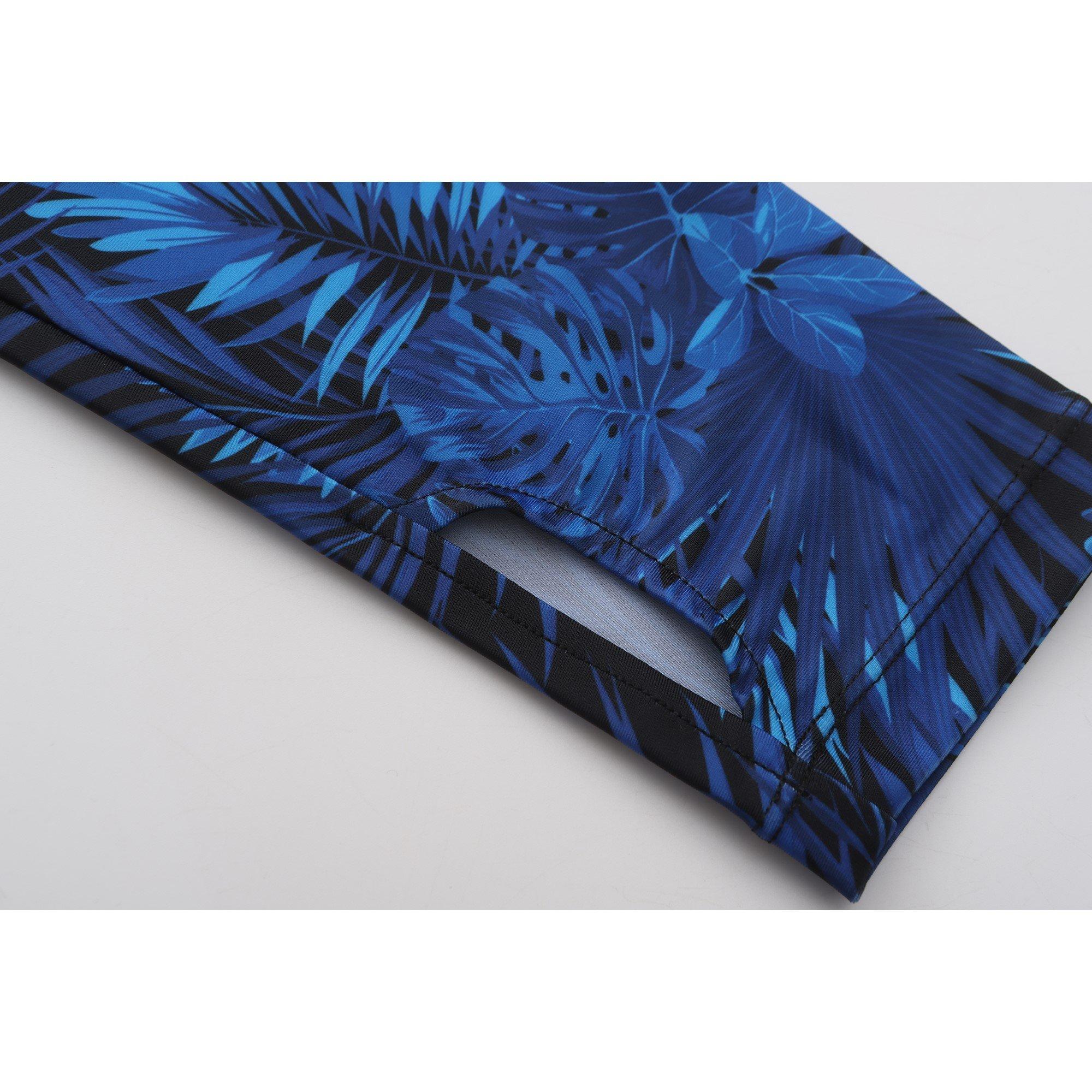 Black/Leaf AOP - Slazenger - Swim Jacket Womens - 5