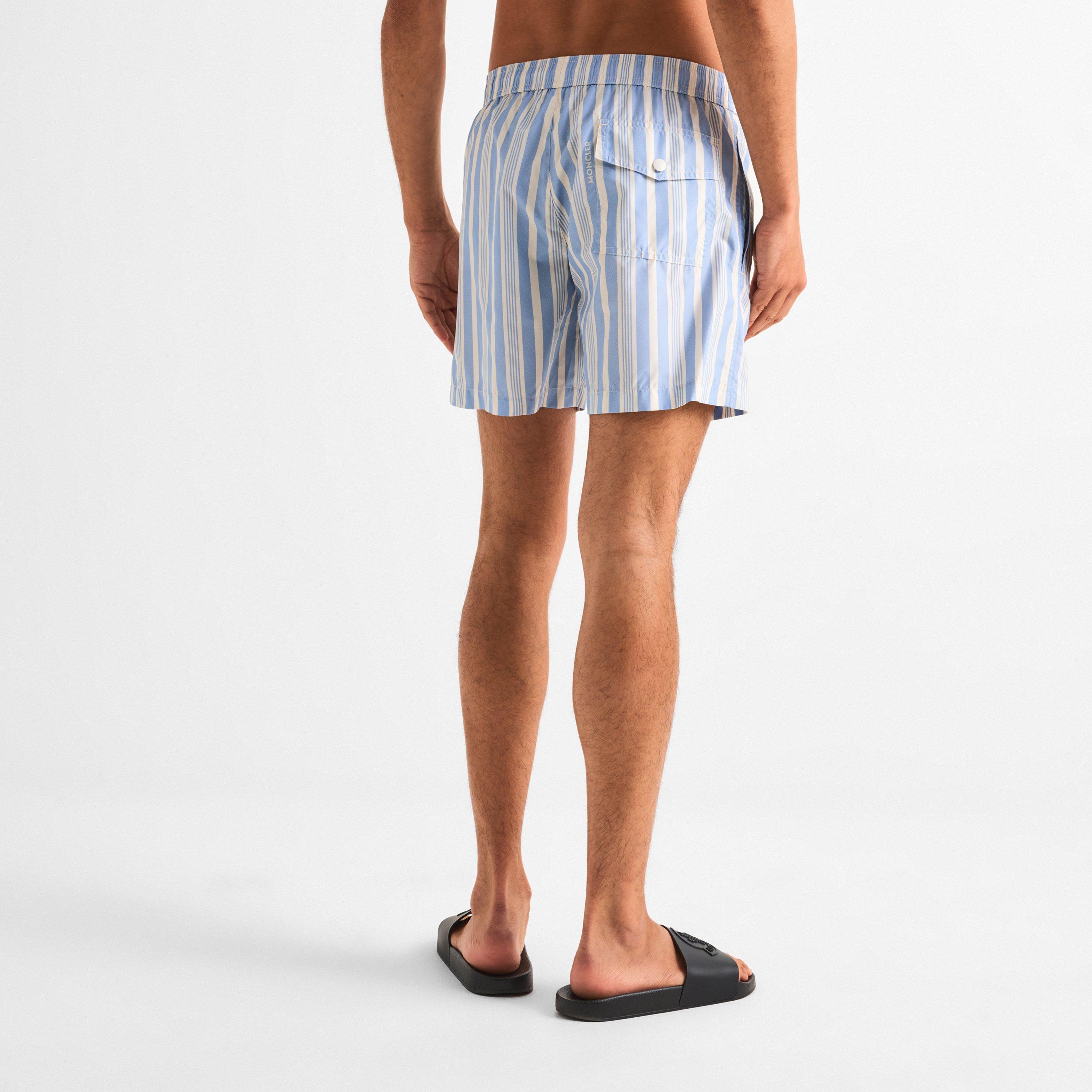 Dark Blue S70 - Moncler - Men's Swim Shorts - 4