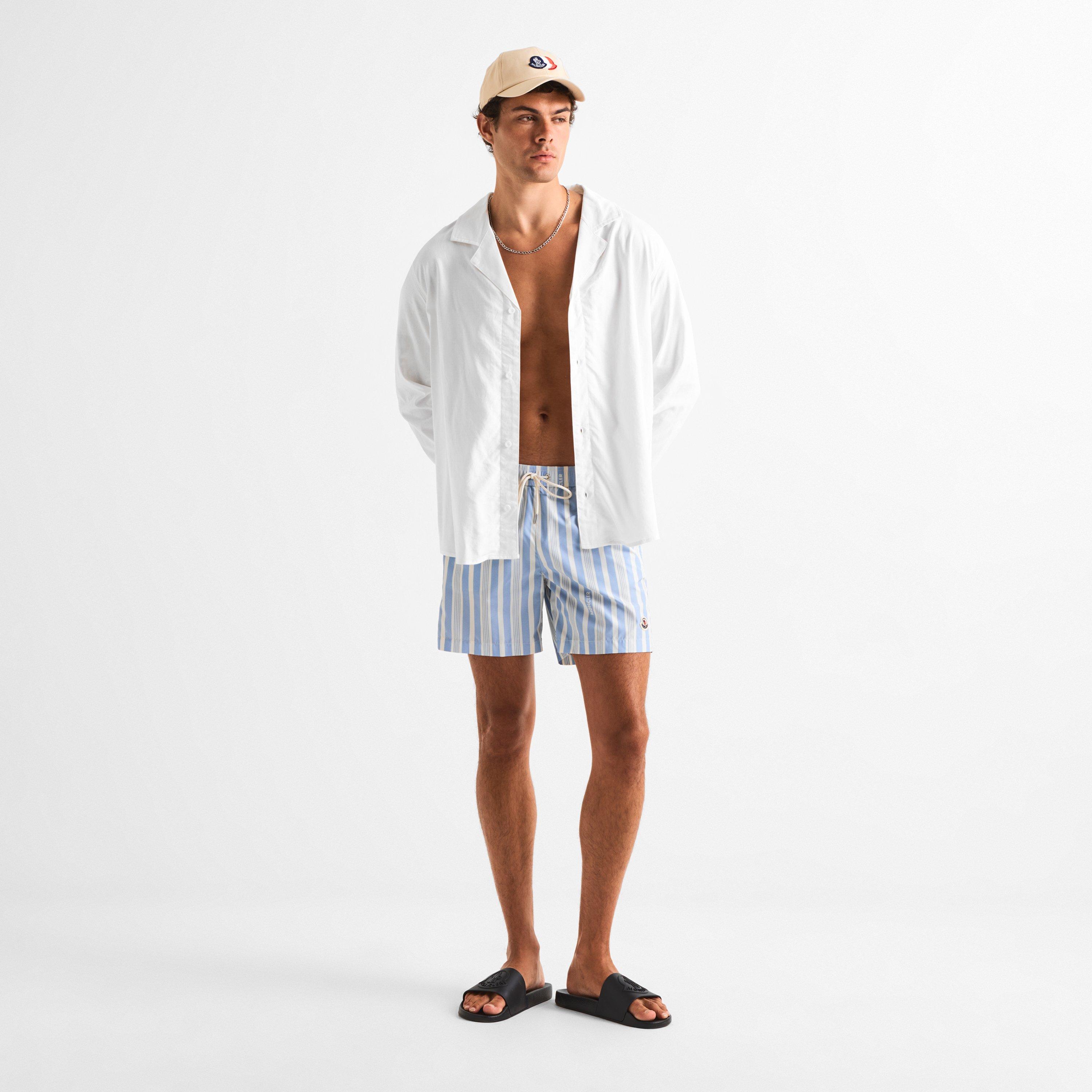 Dark Blue S70 - Moncler - Men's Swim Shorts - 6