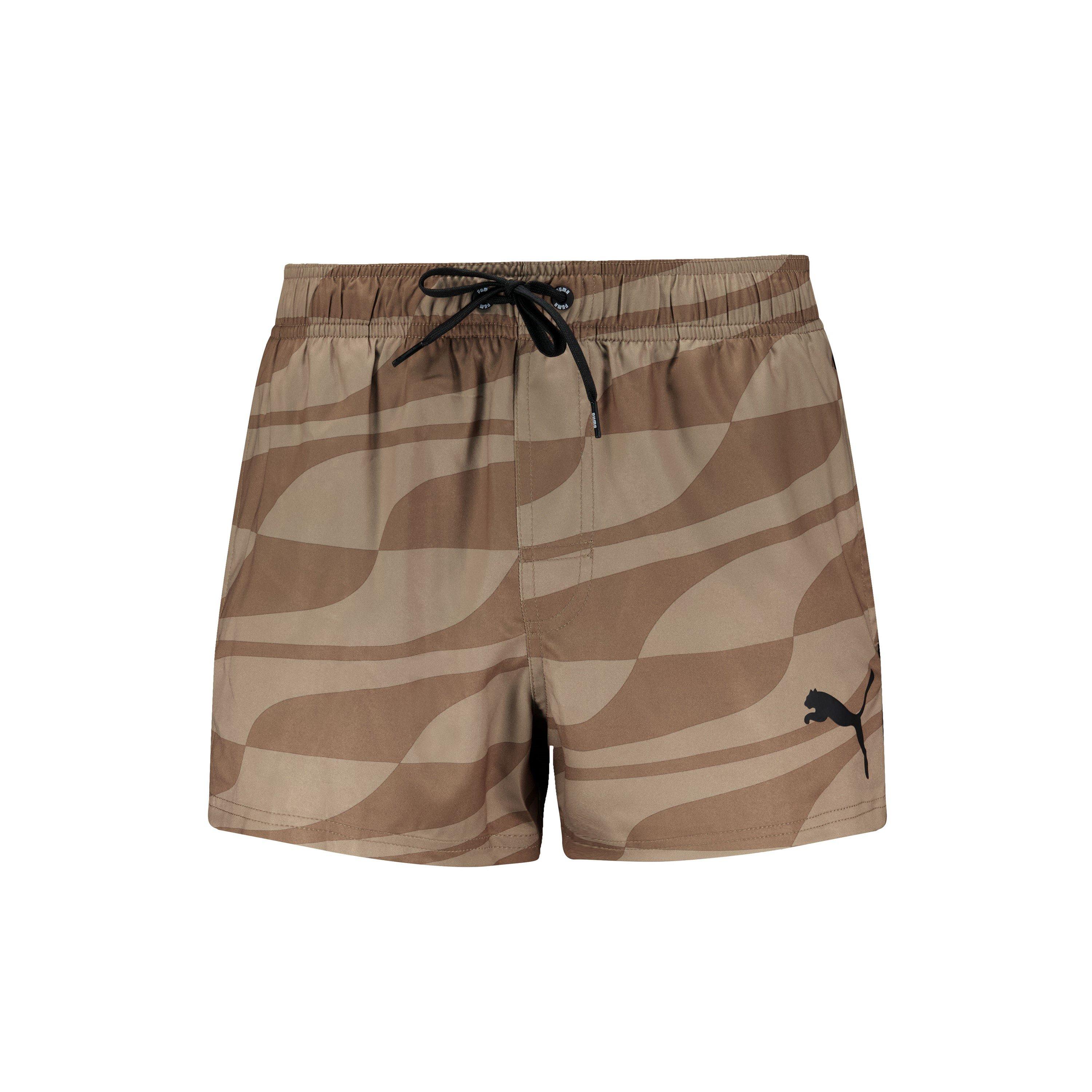 Puma Men's Swim Shorts - Beige Combo - S