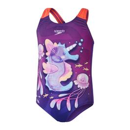 Speedo Digital Print One Piece Swimsuit