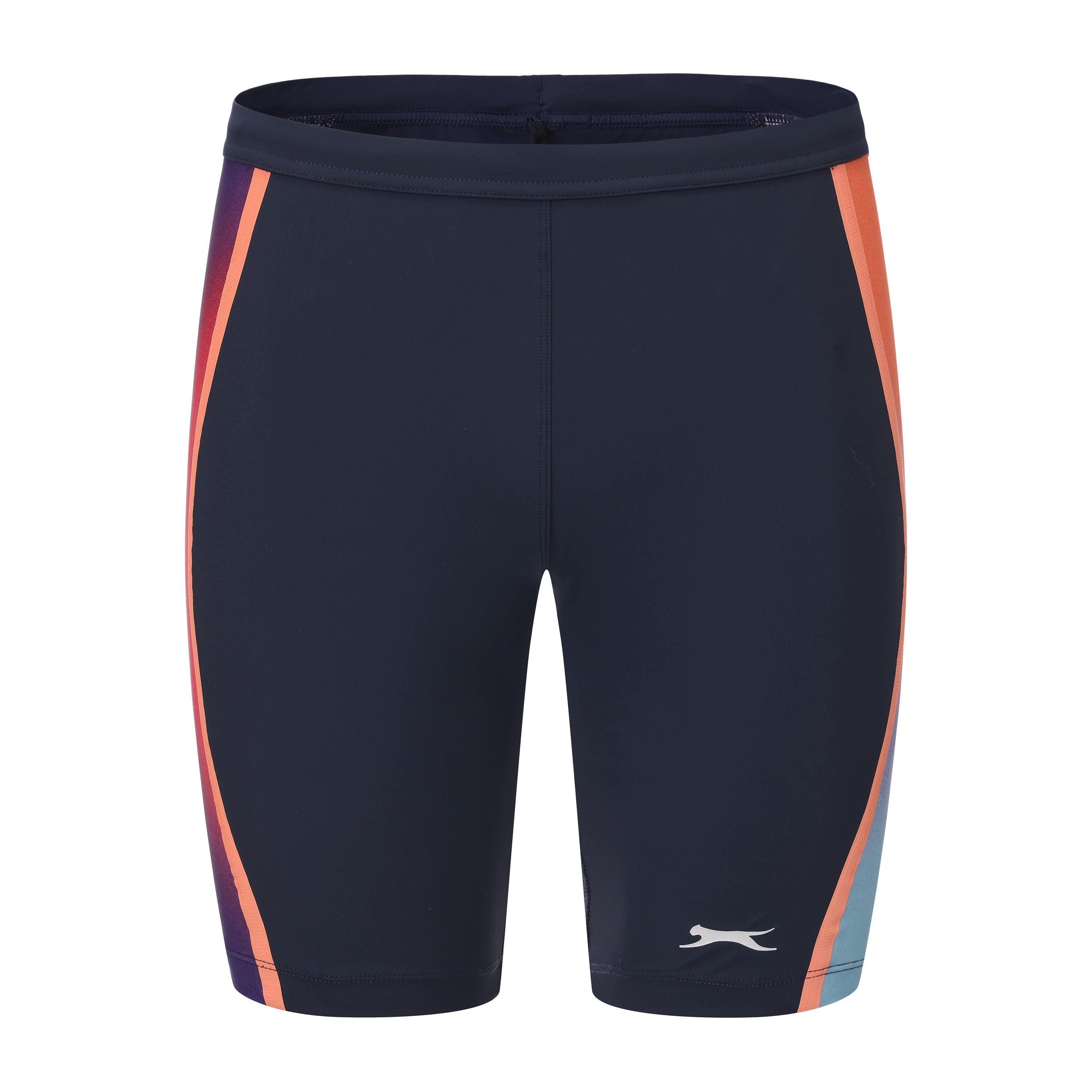 Slazenger Men's Hourglass Splice Jammer - Blue Spray - 2XL