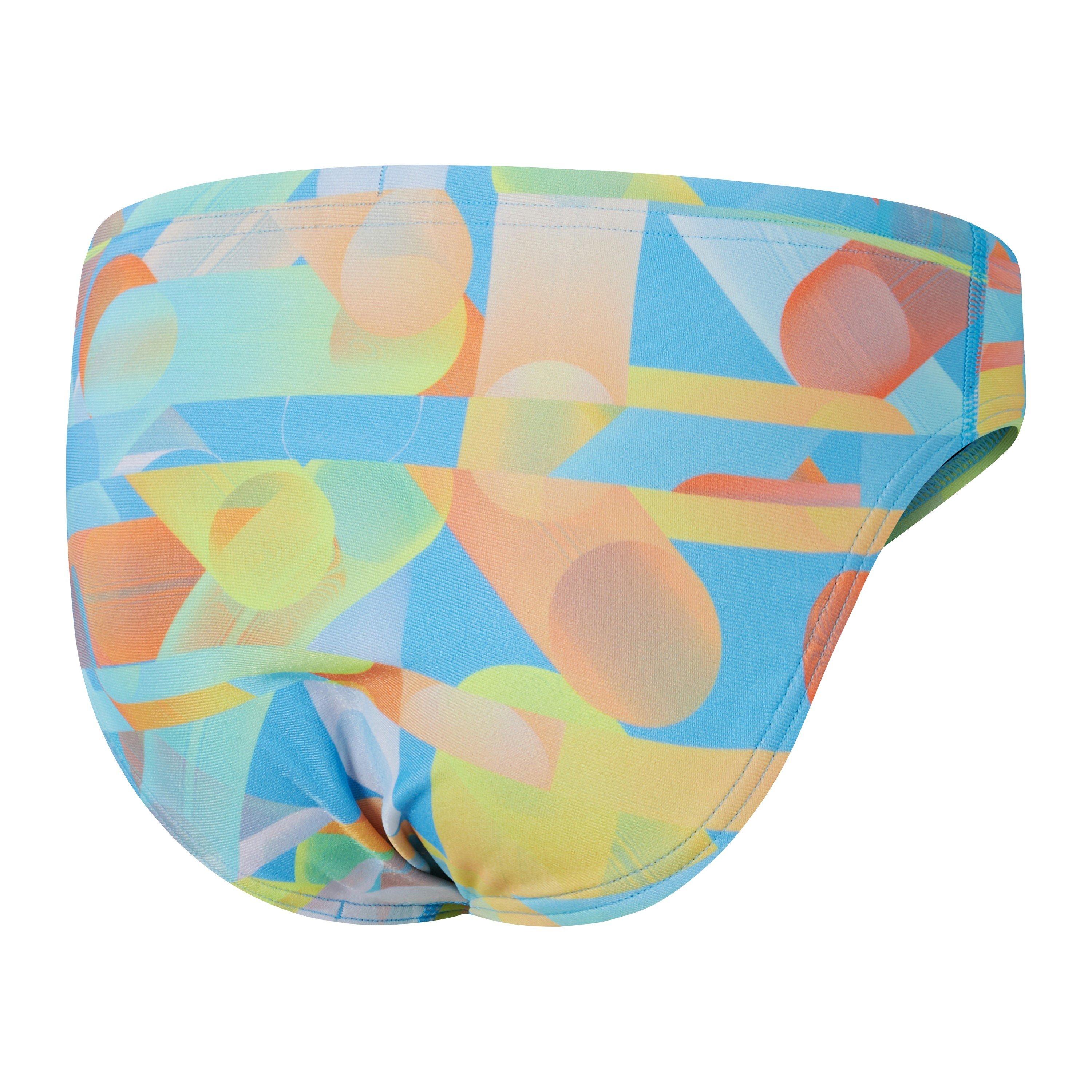 Blu/Arancione - Speedo - Swimming Trunks - 2