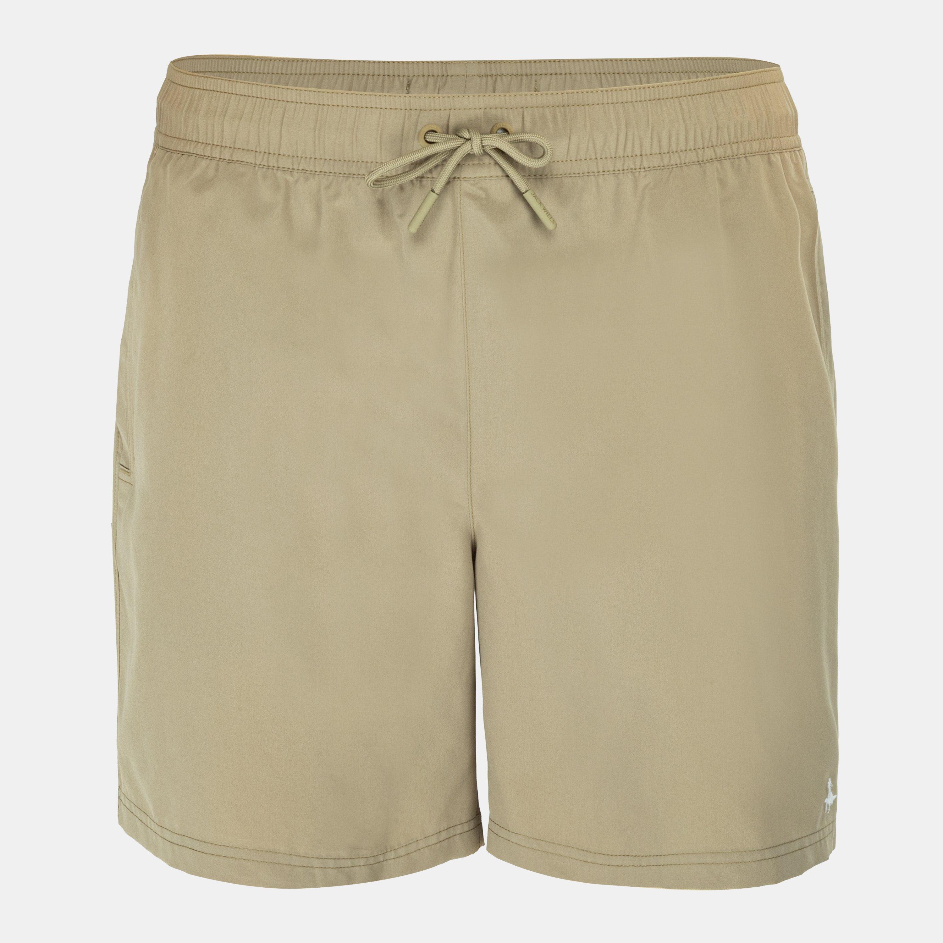 Jack Wills Men's Mid-Length Swim Shorts - Light Green - M
