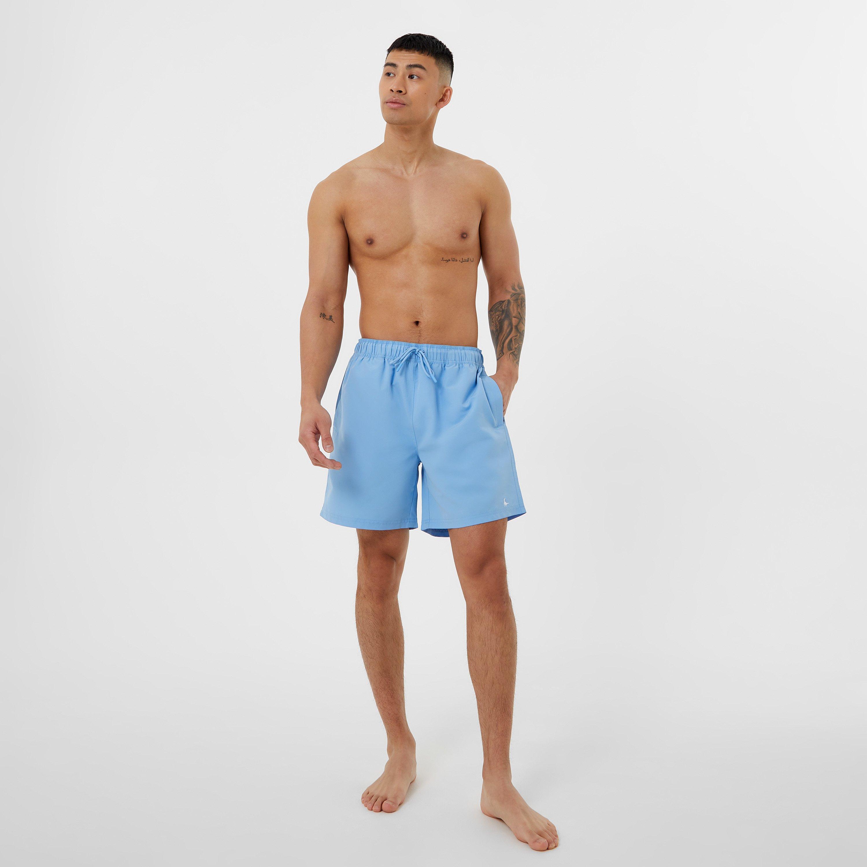 Azul pálido - Jack Wills - Mid-Length Swim Shorts Mens - 6