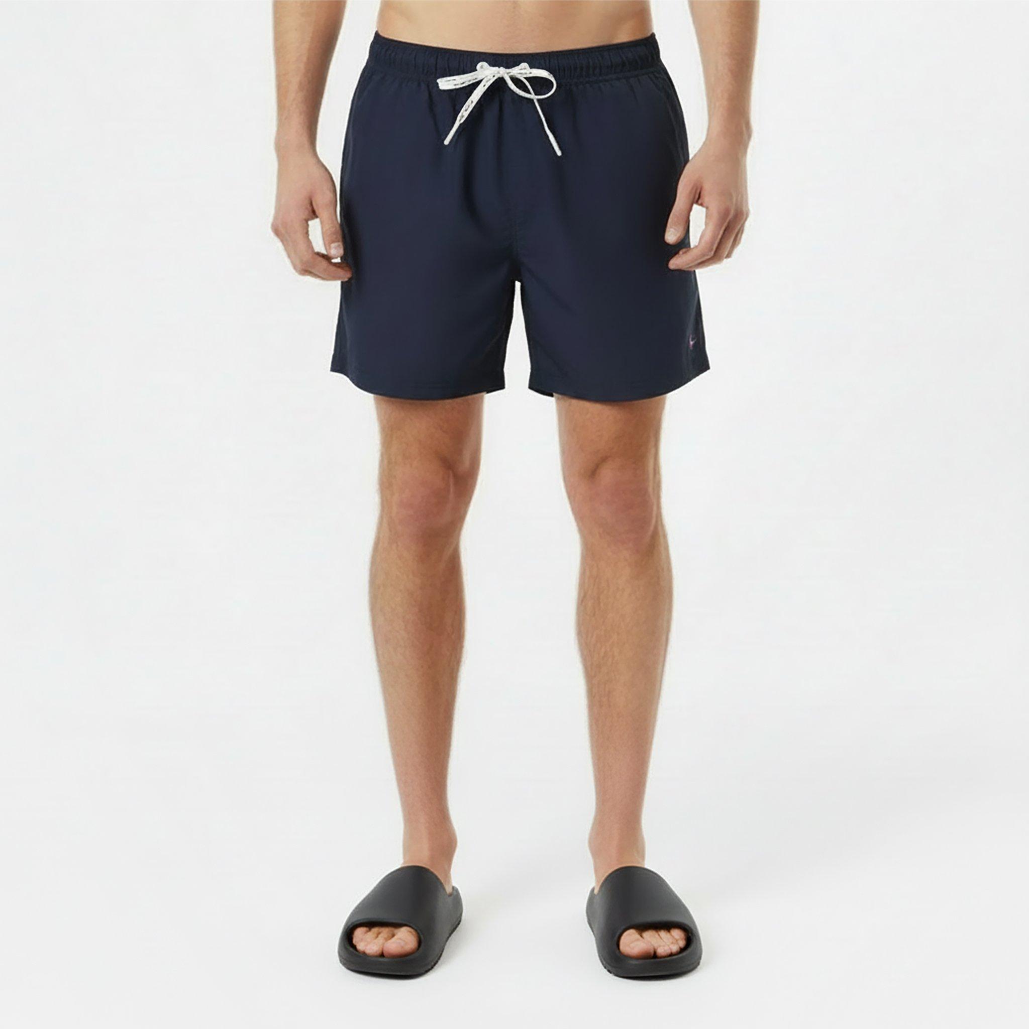 Navy - Jack Wills - Mid-Length Swim Shorts Mens - 3
