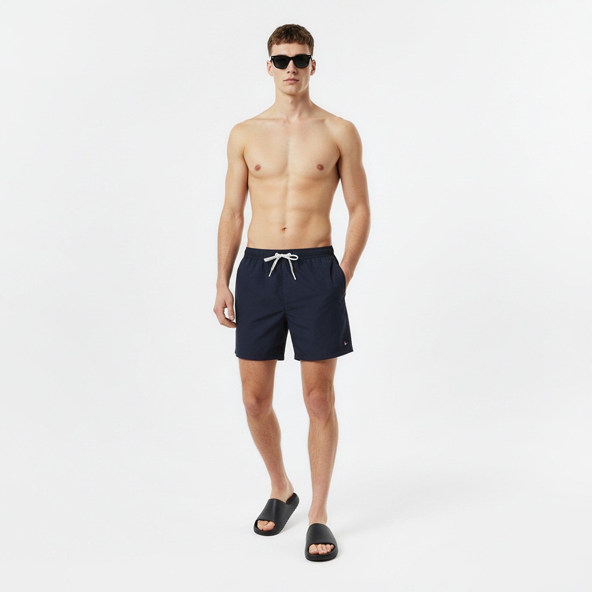 Navy - Jack Wills - Mid-Length Swim Shorts Mens - 6