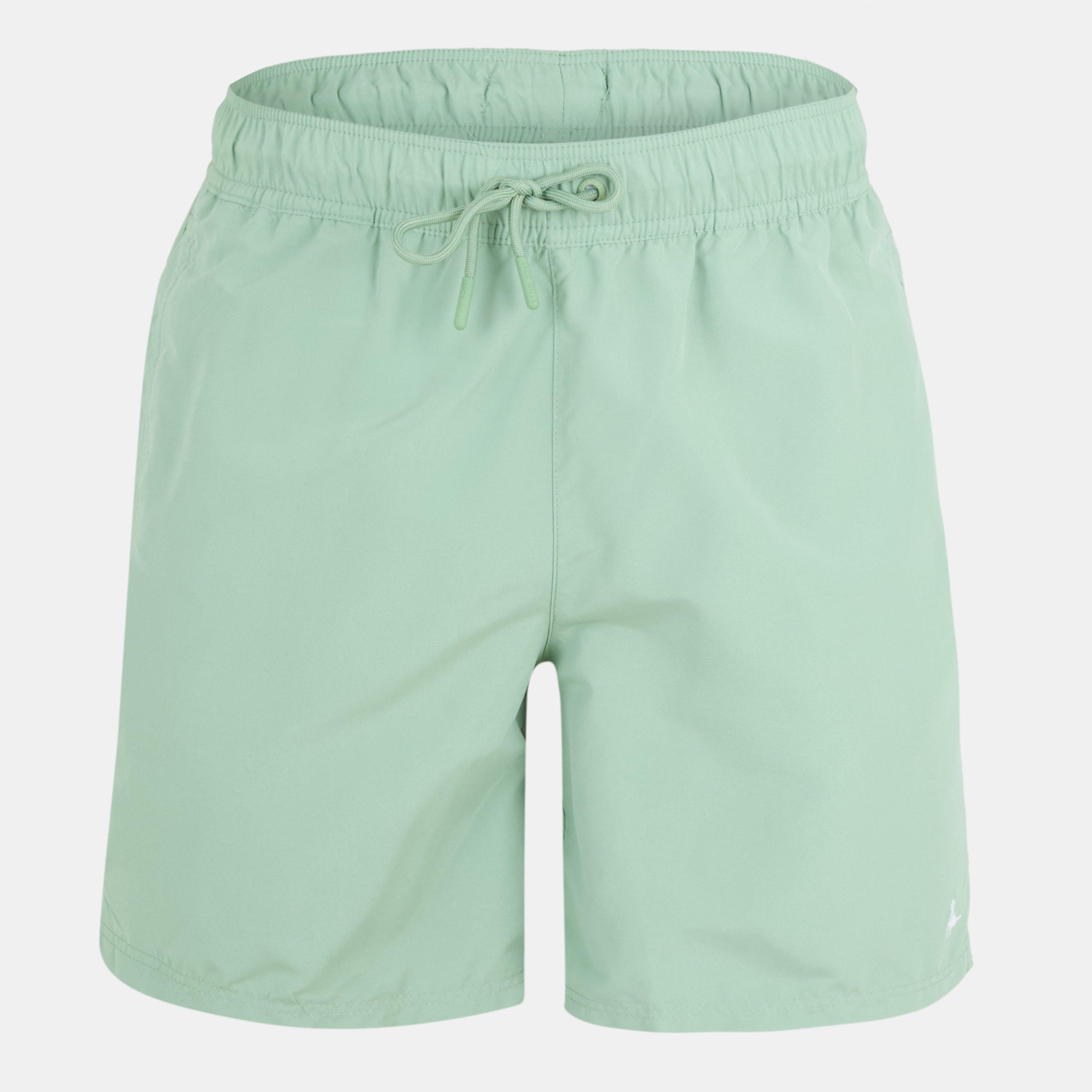 Jack Wills Men's Mid-Length Swim Shorts - Mid Green - XS
