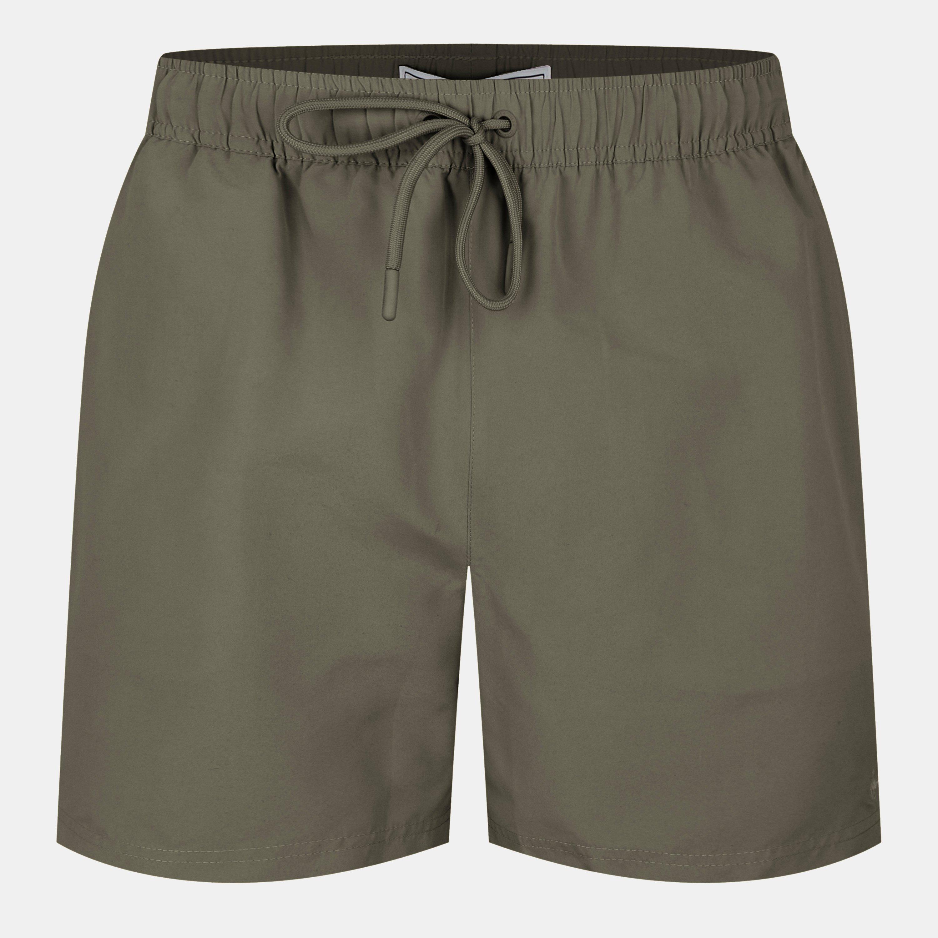 Jack Wills Men's Mid-Length Swim Shorts - Olive - XS
