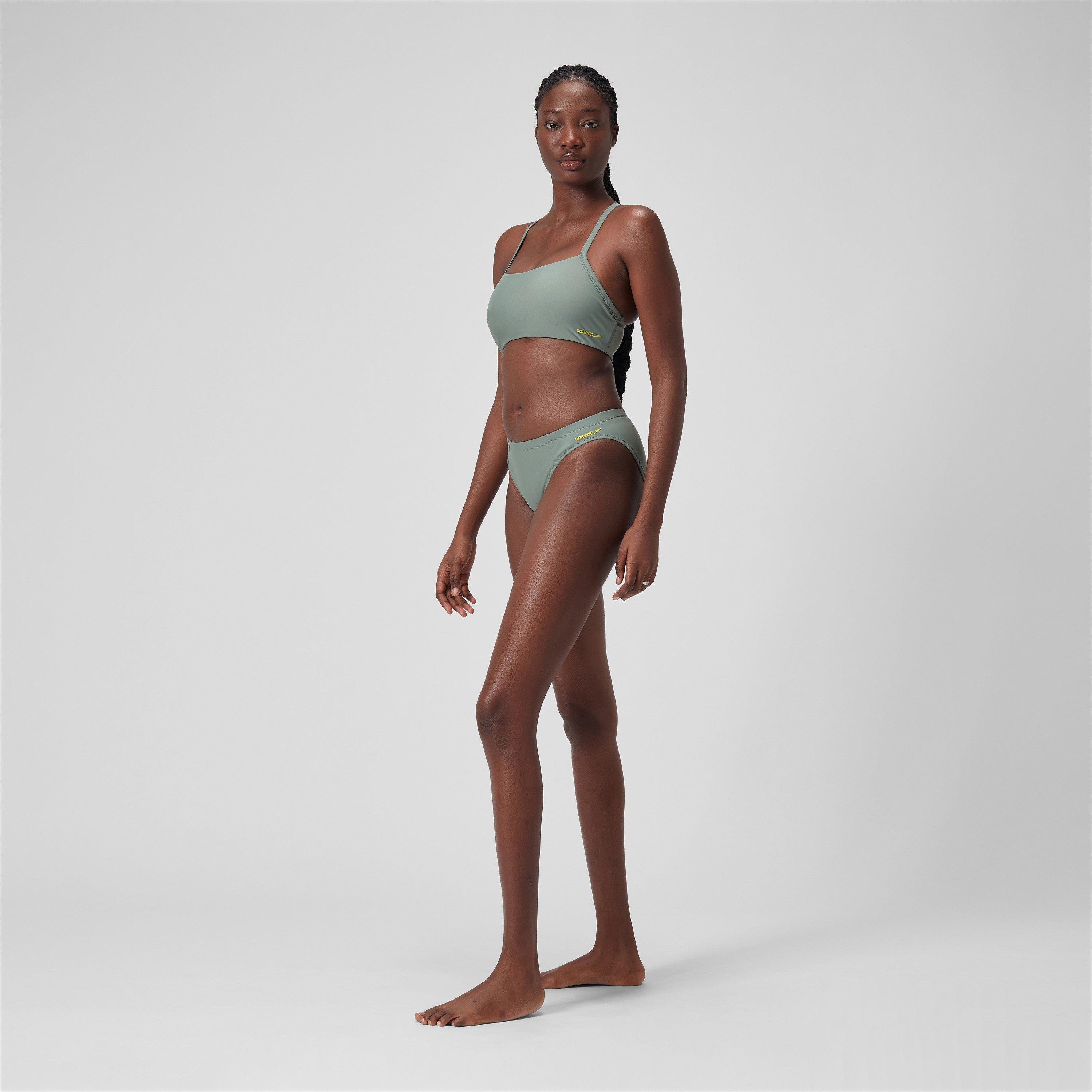 Speedo Women's Performance Bikini Bottom - Green - 16 (XL)
