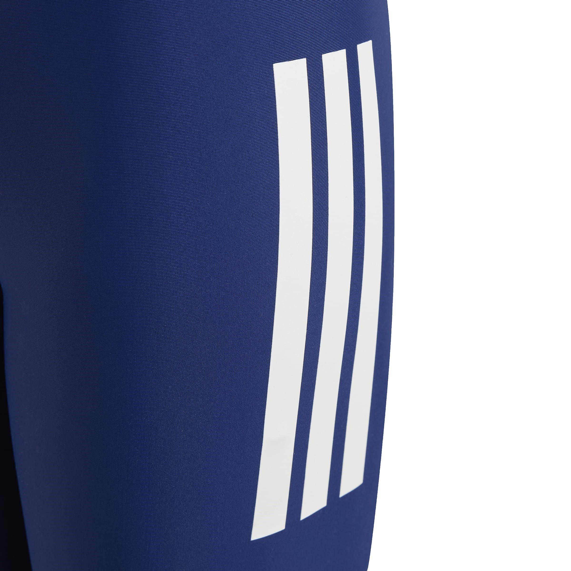 Bleu foncé - adidas - Boys Fitness 3-Stripes Swim Jammer - 5