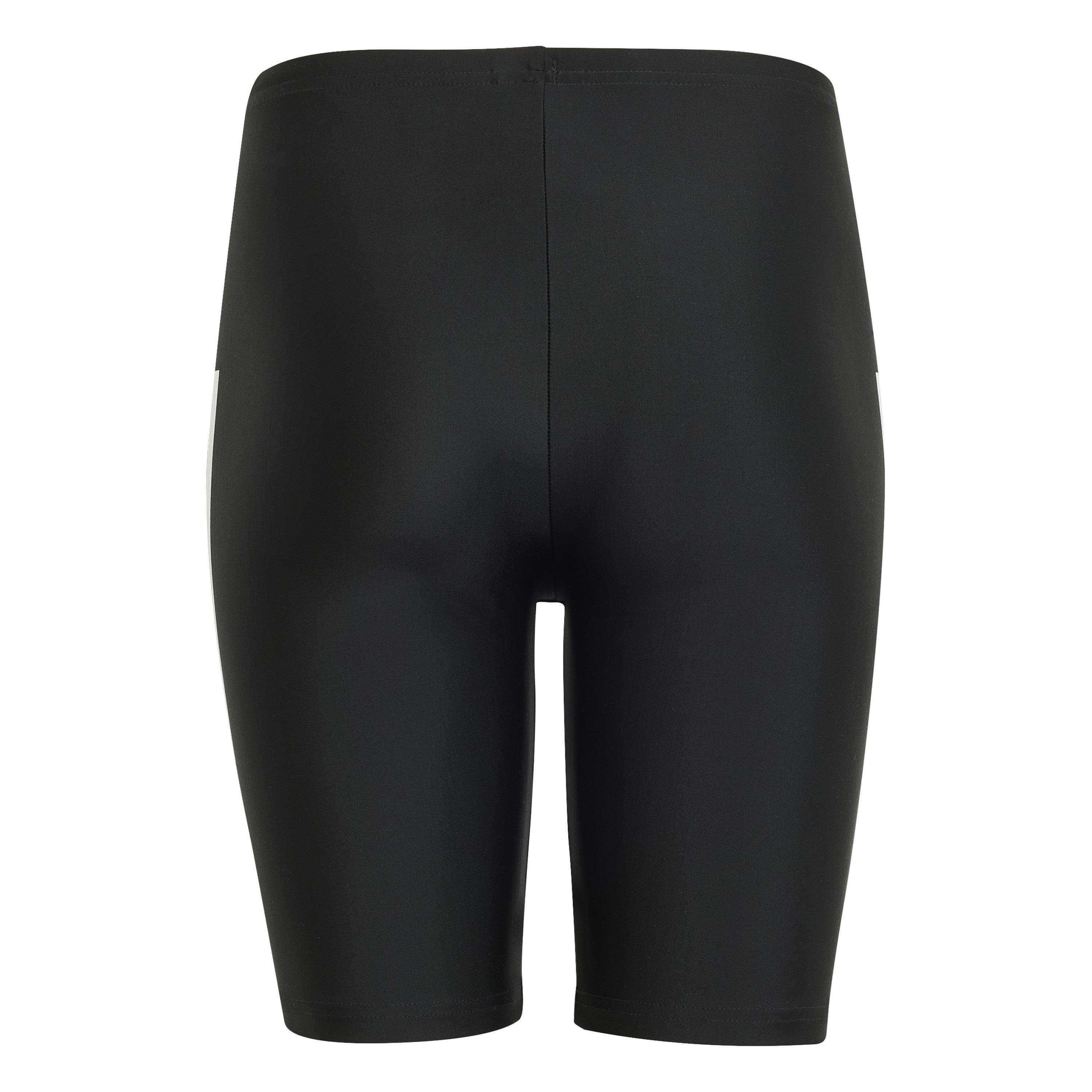 Schwarz/Weiß - adidas - Boys Fitness 3-Stripes Swim Jammer - 2