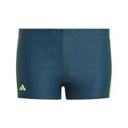 adidas adias Classic 3-Strips Swim Boxers Junior Boys