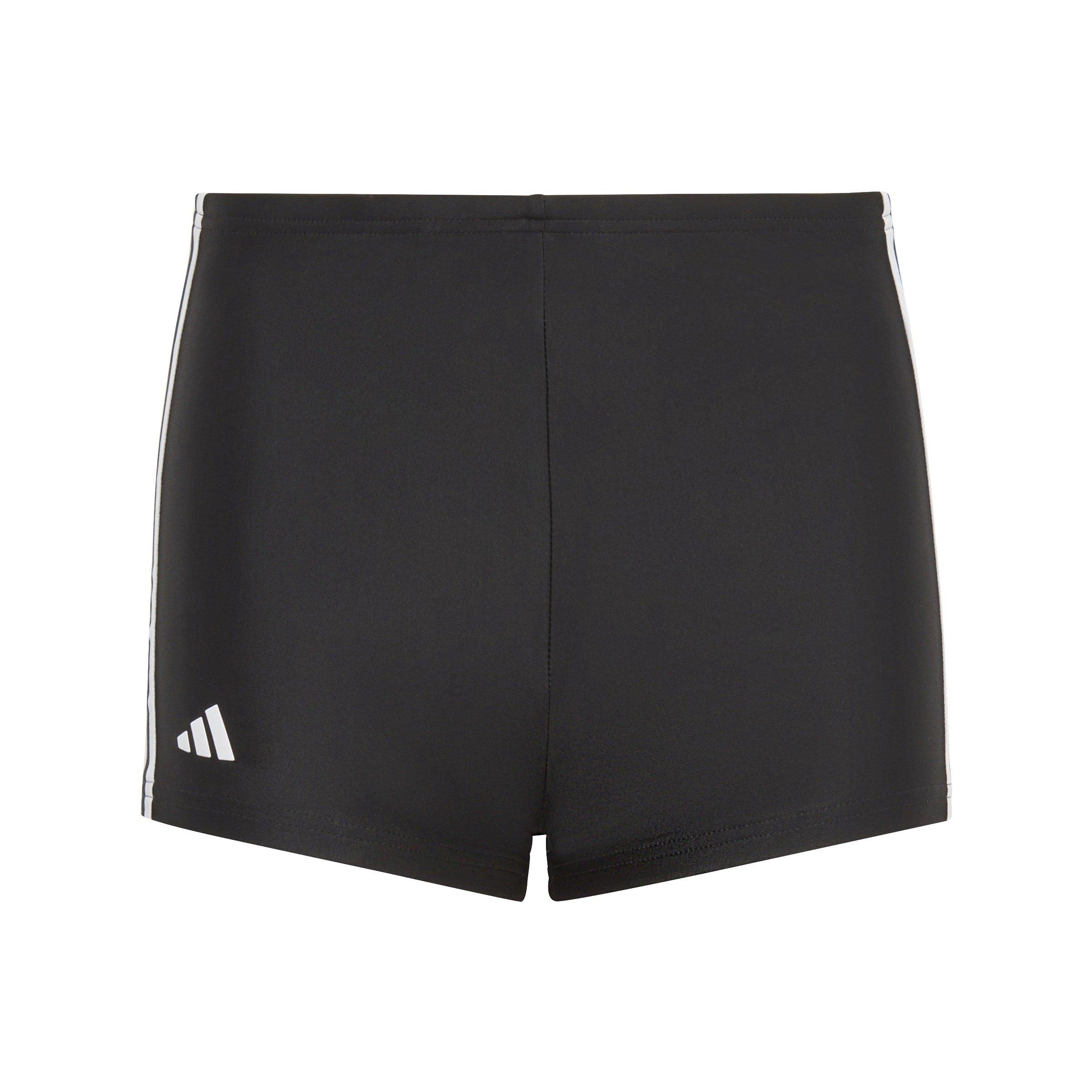 Black/White - adidas - Kids adidas Classic 3-Strips Swim Shorts - 1