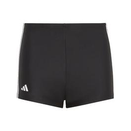 adidas Classic 3 Strips Swim Boxers Junior Boys