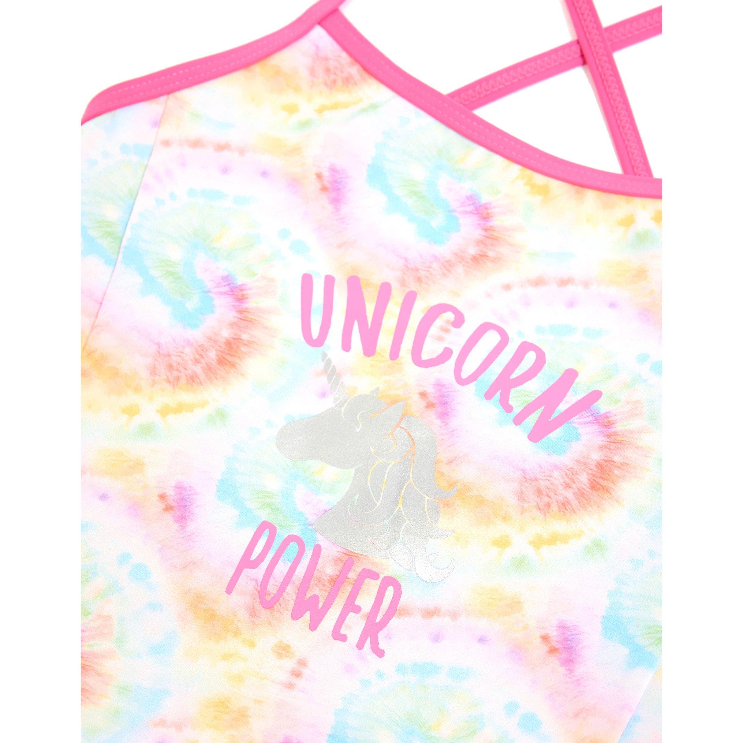 Olive - Threadbare - Kids' Tankini Two Piece Swimsuit - 3