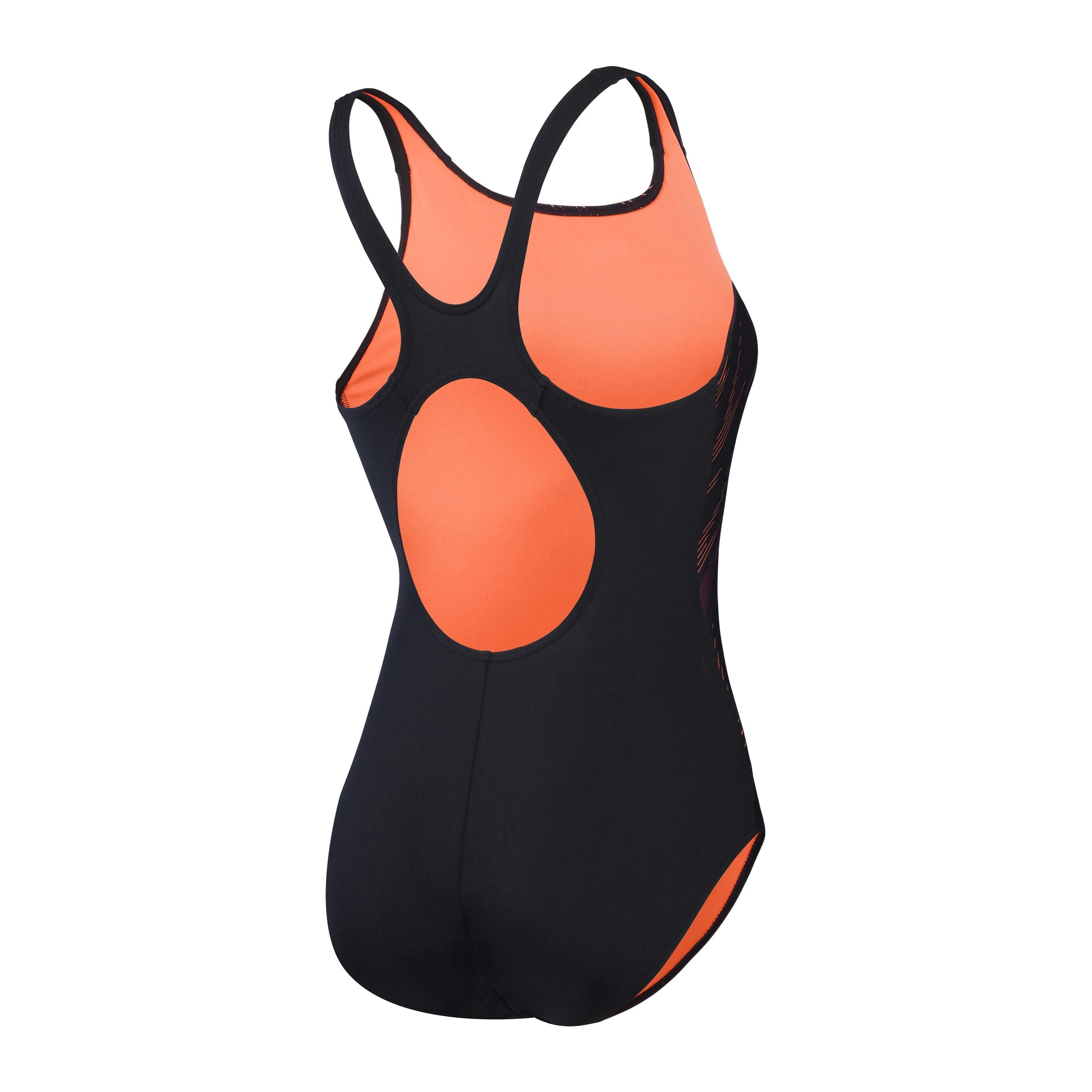 Schwarz/Rot - Speedo - One Piece Swimsuit - 2