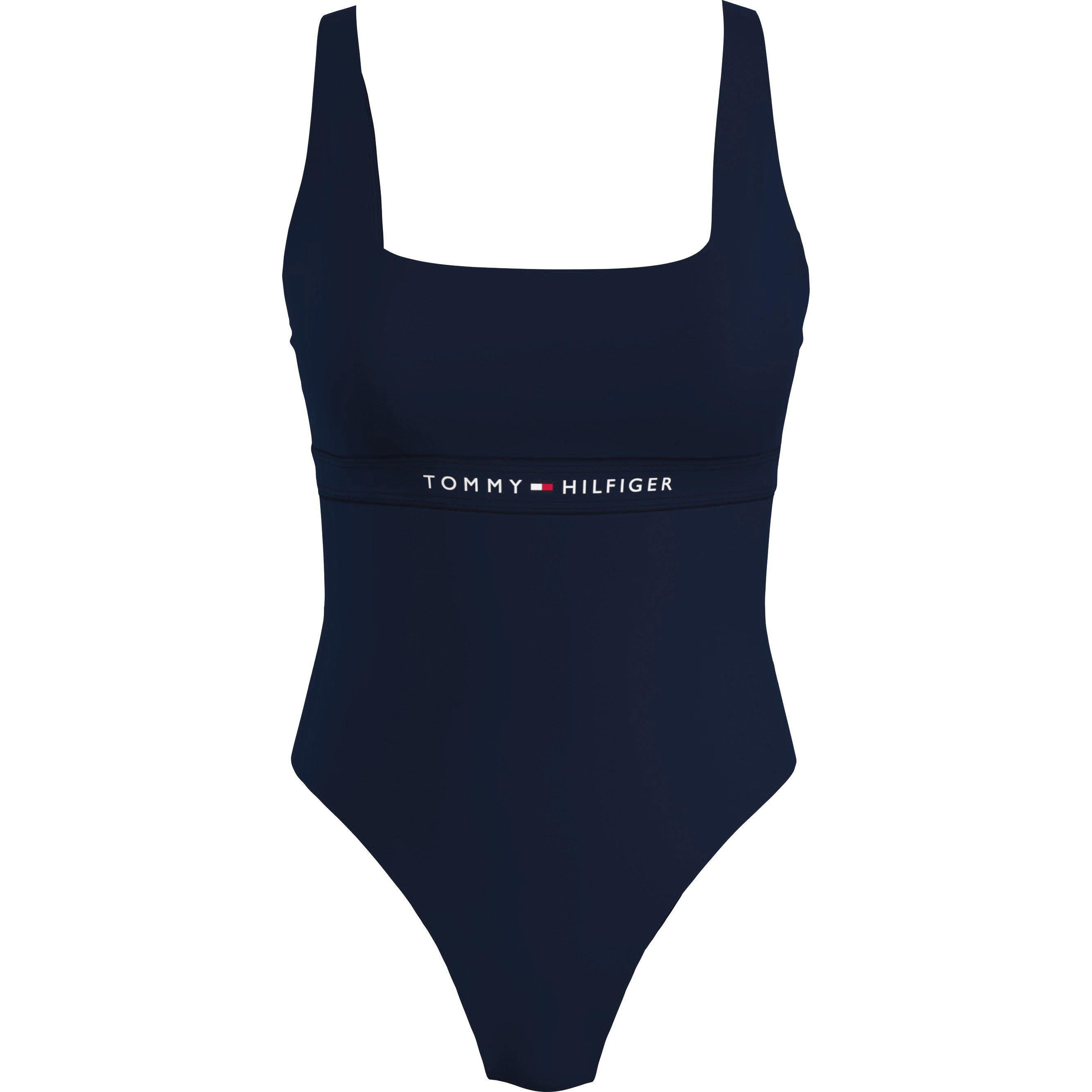 Tommy Hilfiger Women's One Piece Swimsuit - Desert Sky - 12 (M)