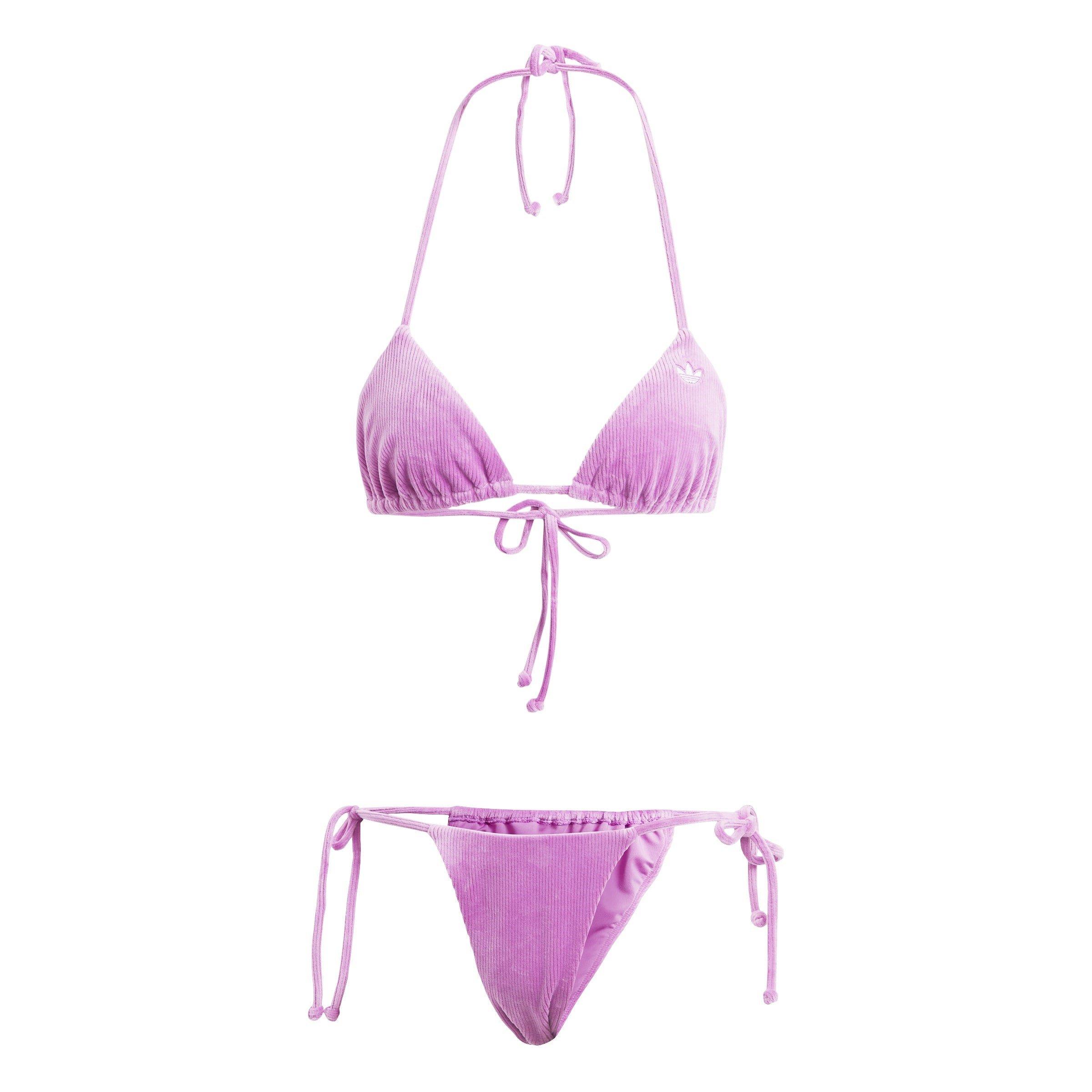 Adidas Women's Essentials Bikini Set - Purple - 18 (XXL)