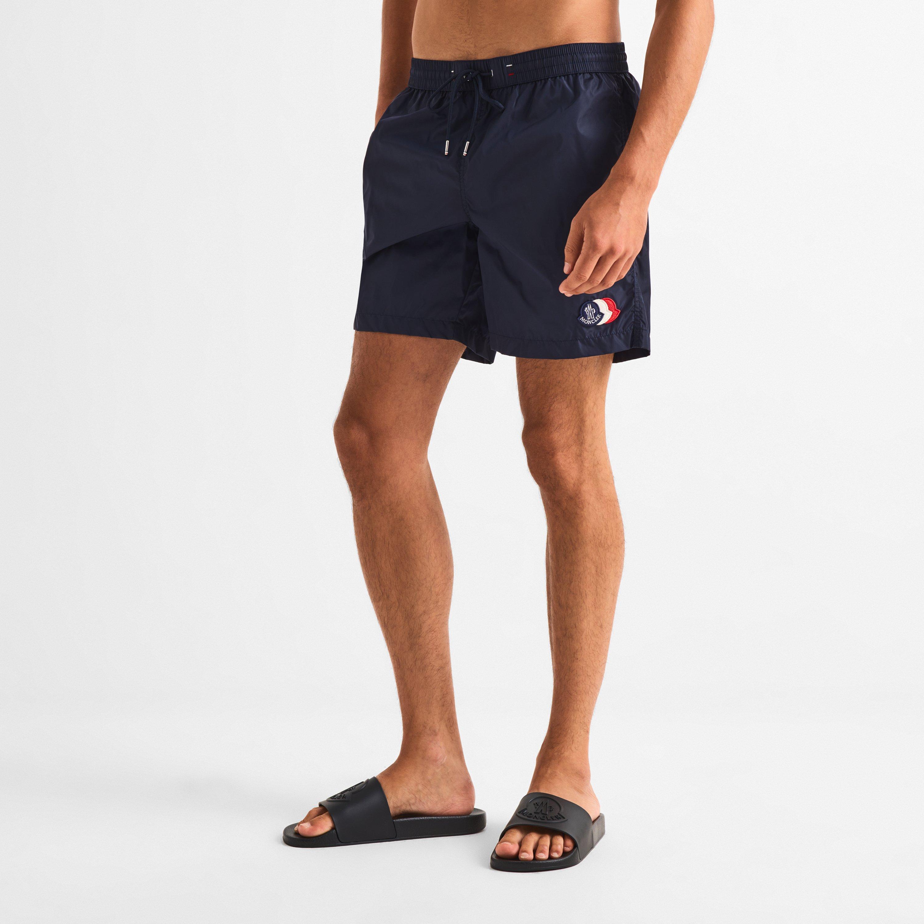 Navy 742 - Moncler - Men's Swim Shorts - 3