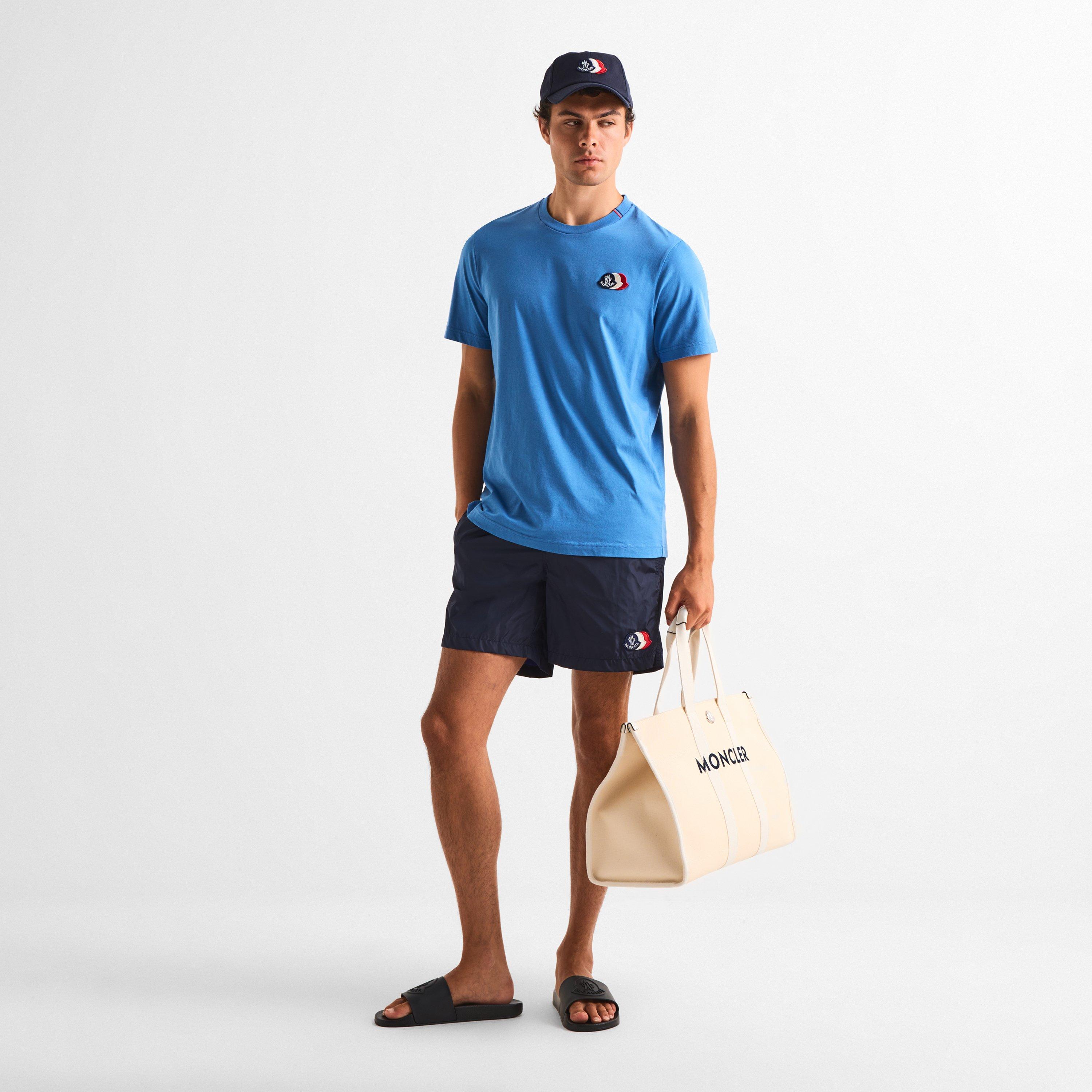 Navy 742 - Moncler - Men's Swim Shorts - 6