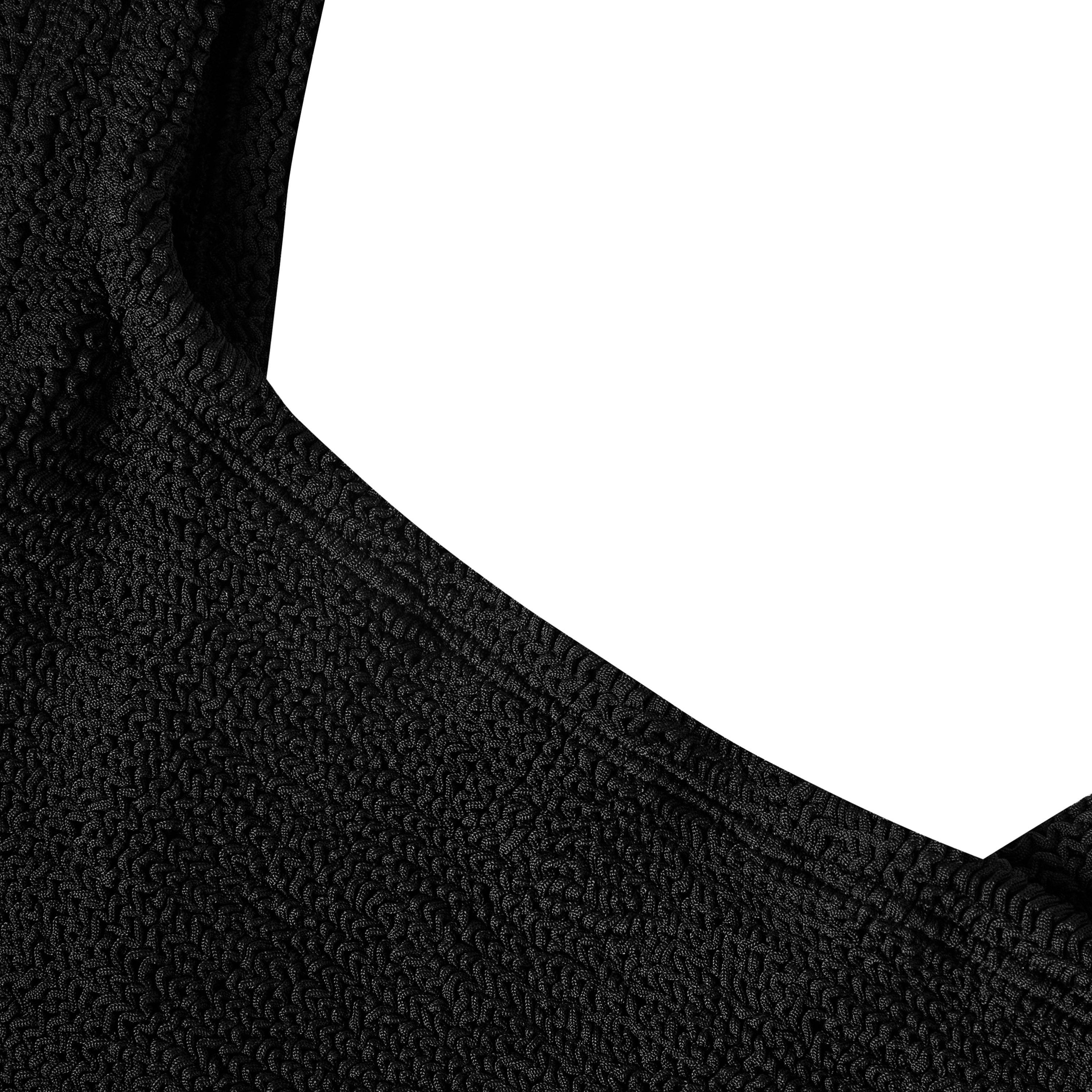 Black - Hunza G - Women's Tank Swimming Dress - 3