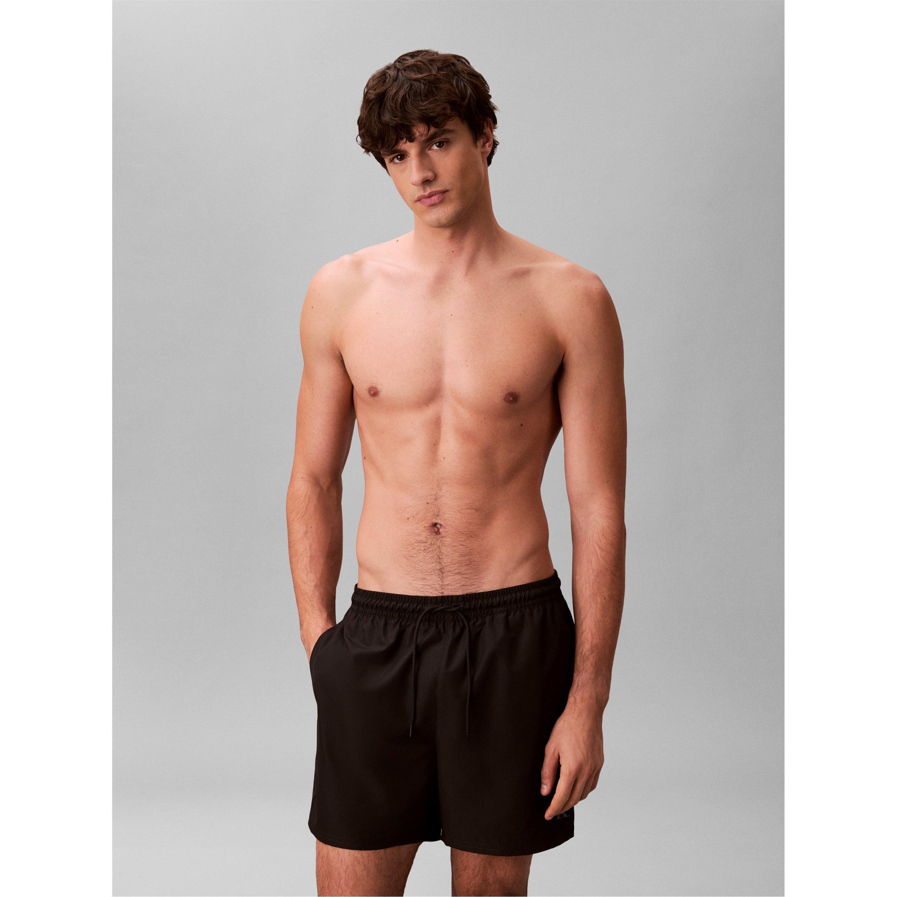 Noir - Calvin Klein - Calvin Mono SwmShort Sn63 - 2