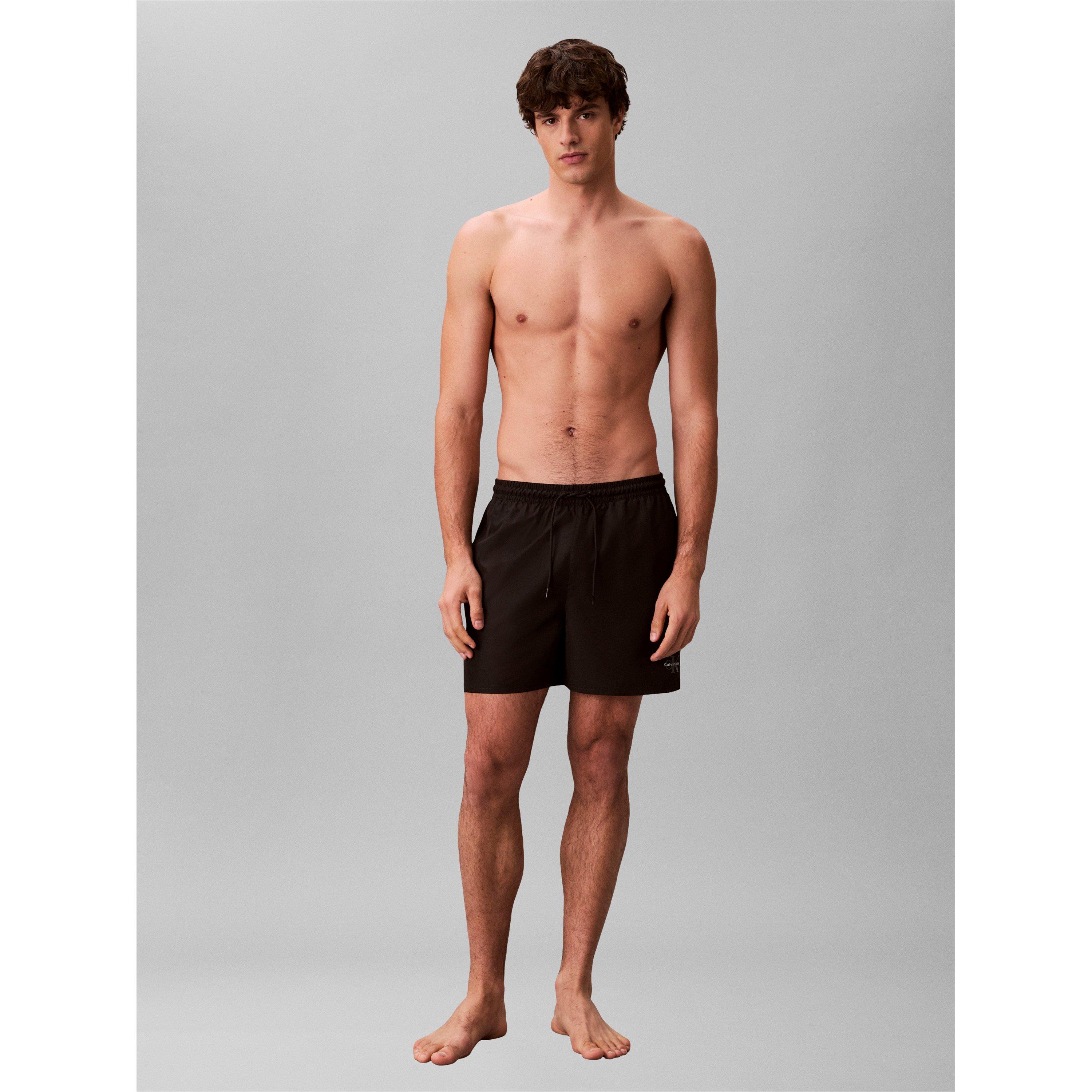Noir - Calvin Klein - Calvin Mono SwmShort Sn63 - 4