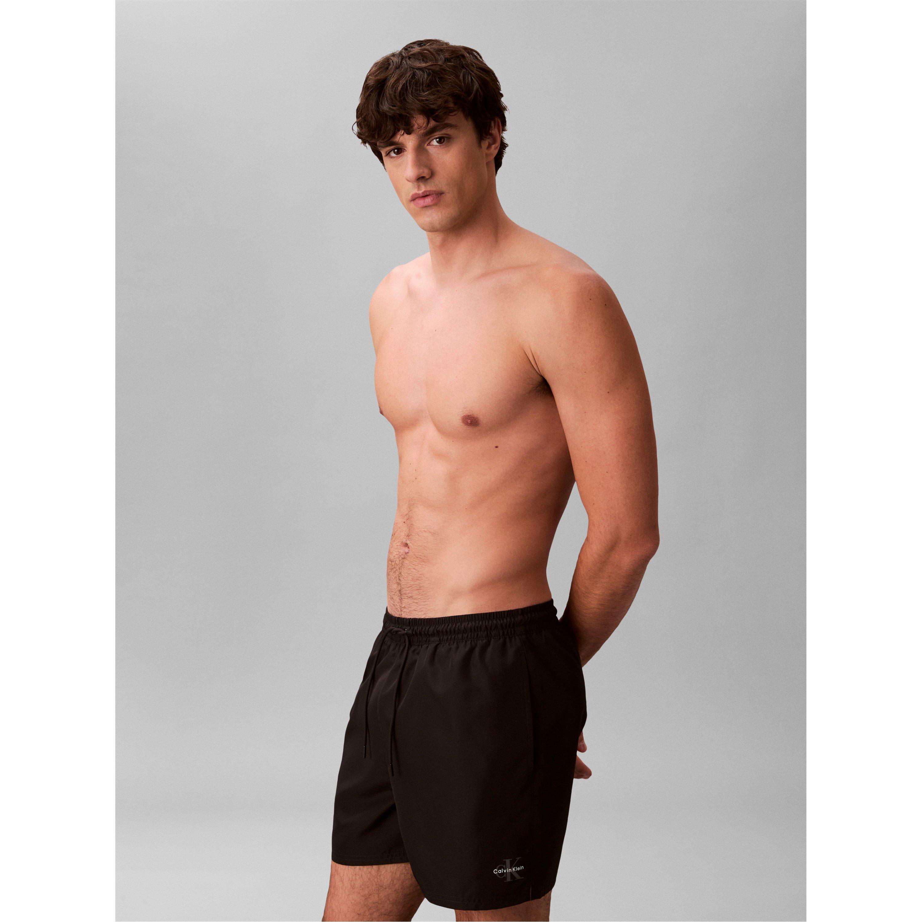 Noir - Calvin Klein - Calvin Mono SwmShort Sn63 - 5