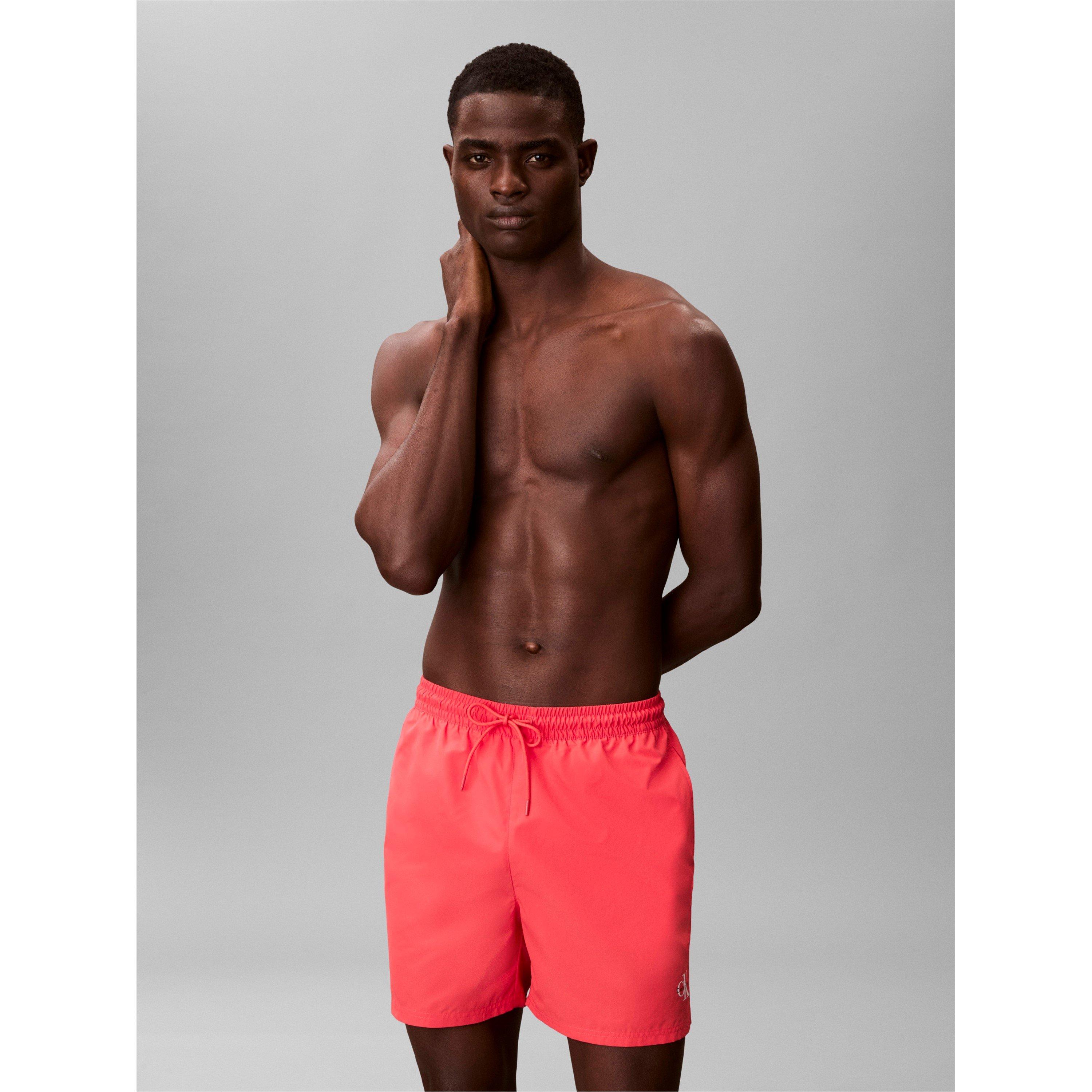Punch Pink - Calvin Klein - Men's Swim Shorts - 2