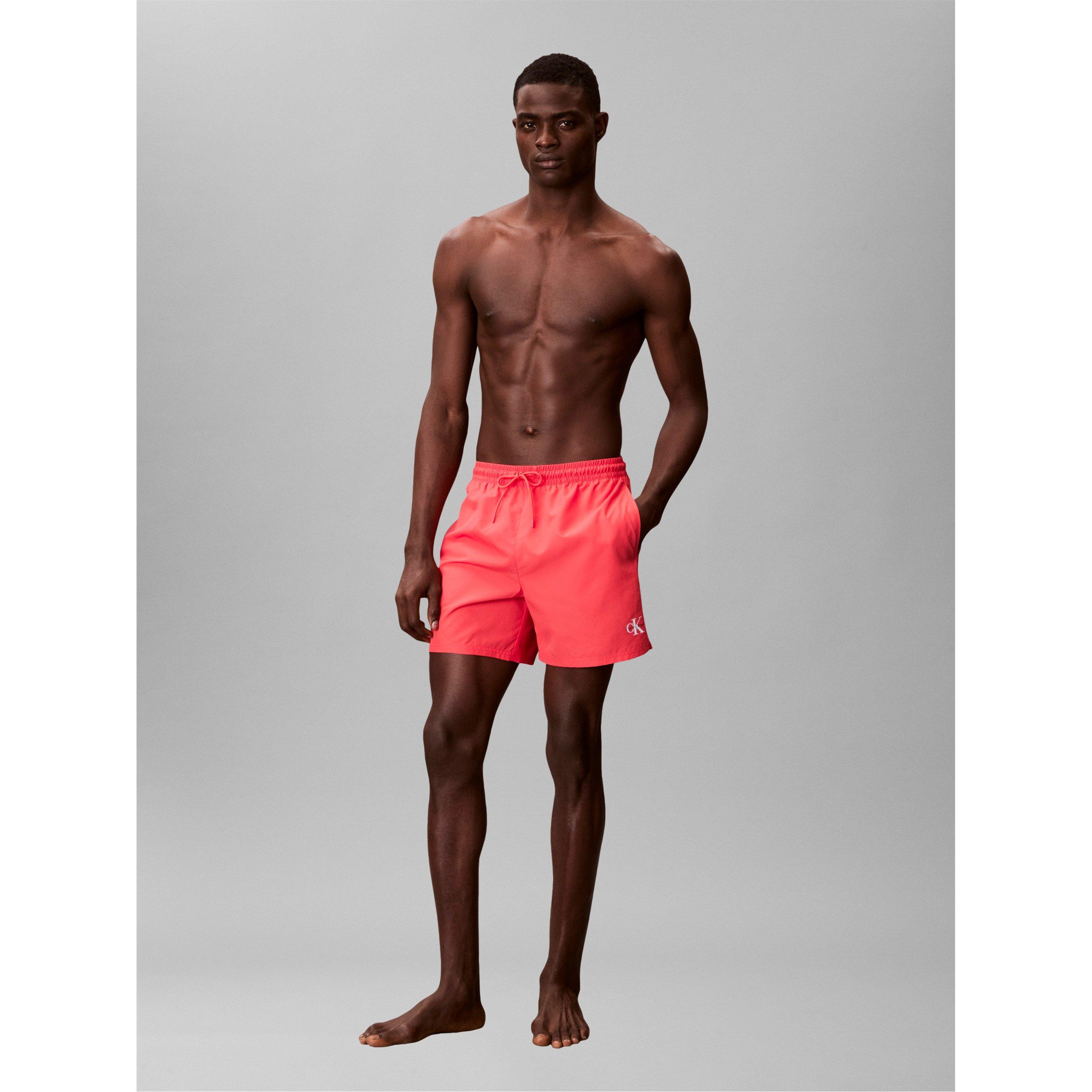 Punch Pink - Calvin Klein - Men's Swim Shorts - 5