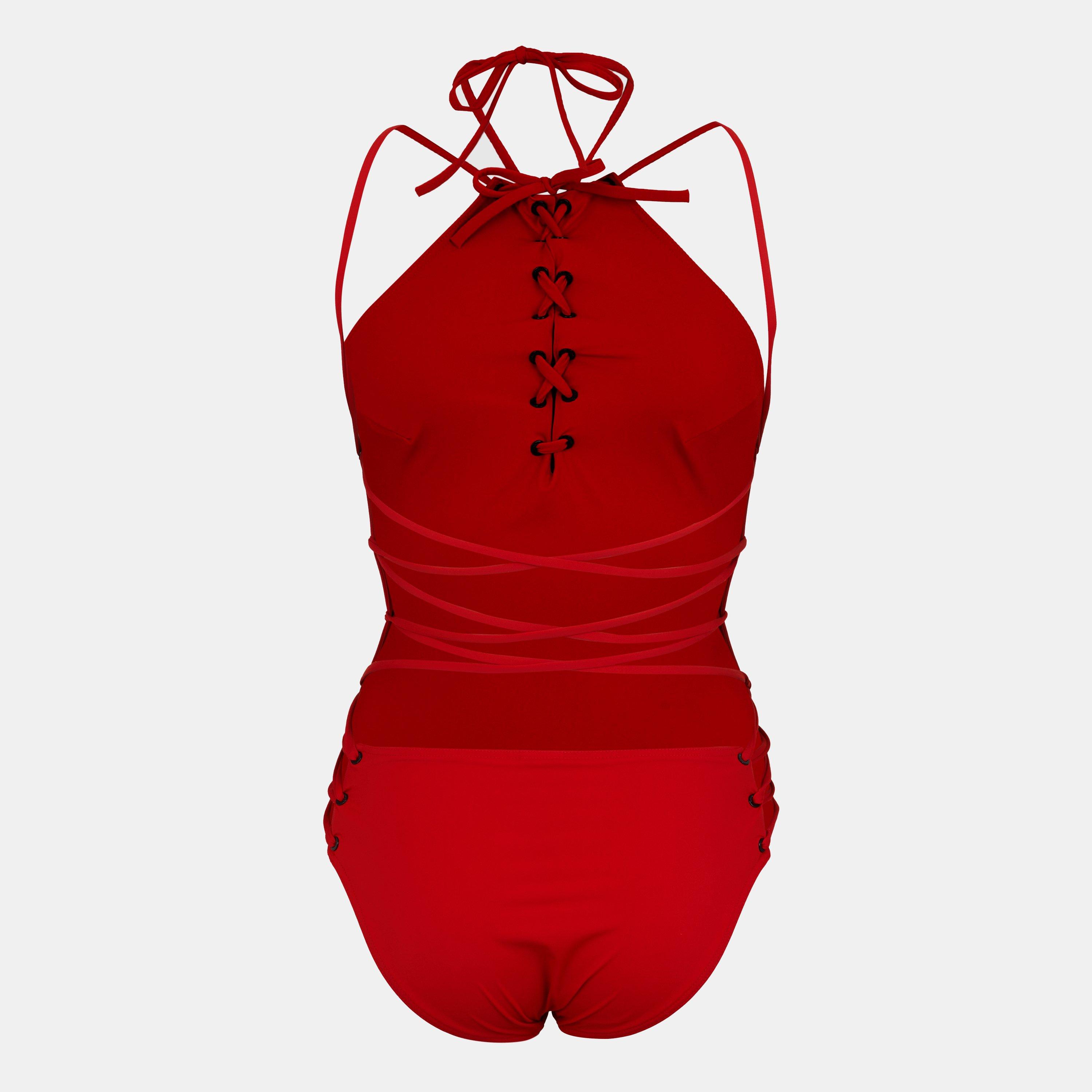 Red - Balenciaga - Women's Balconette Swimsuit - 2