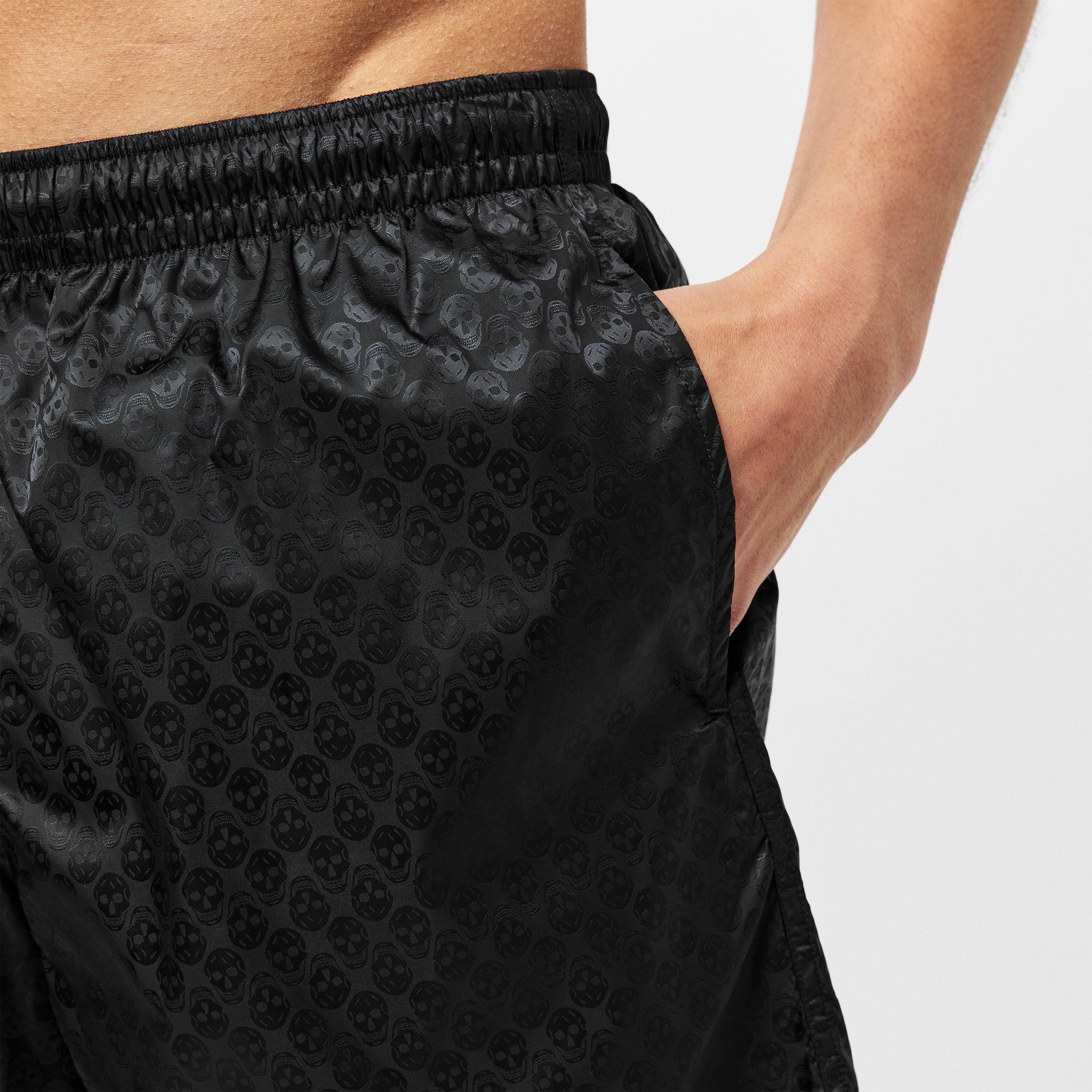 Black - Alexander McQueen - Men's Alex Repeat Swim Shorts - 5