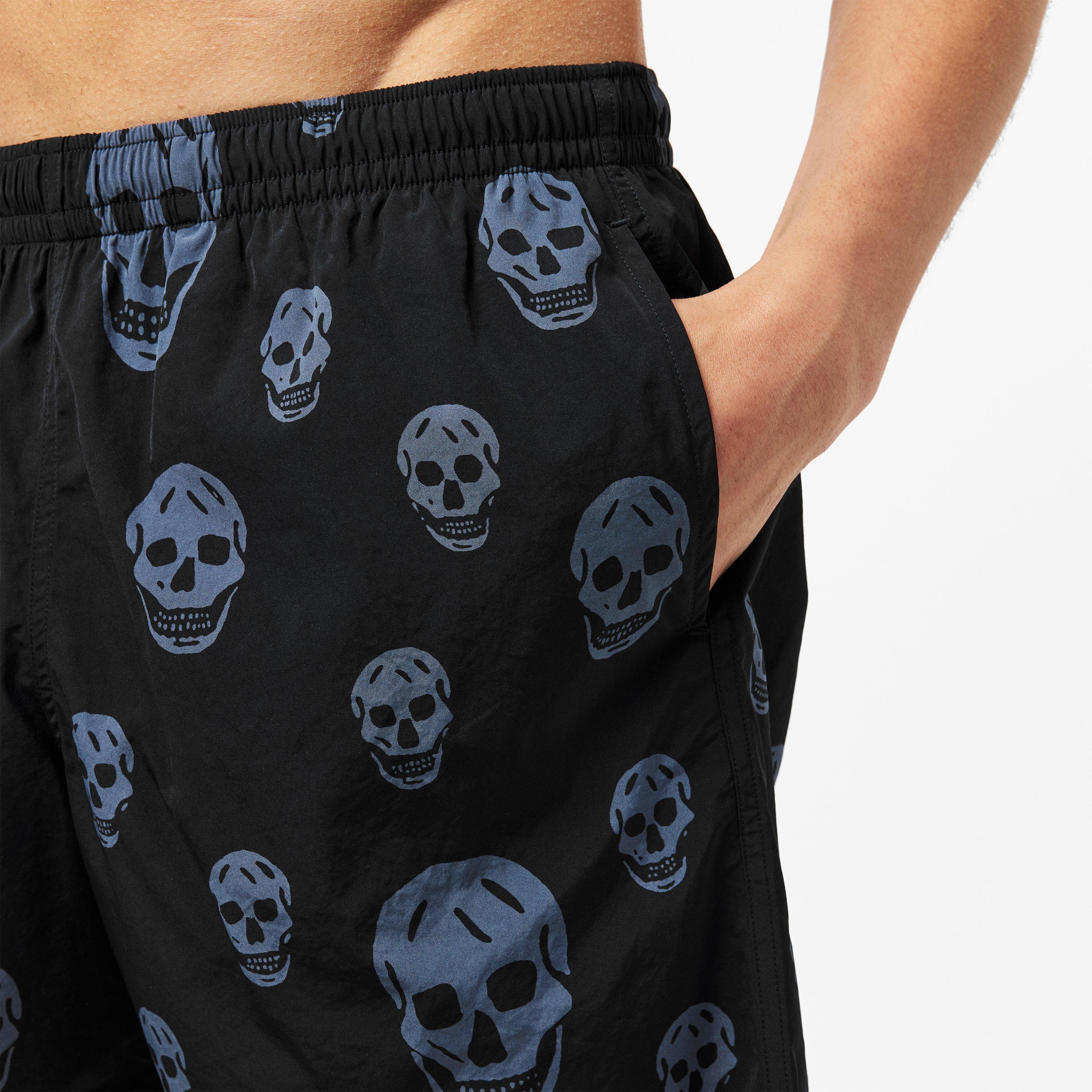 Black/Chalk - Alexander McQueen - Men's Alex Classic Swim Shorts - 5