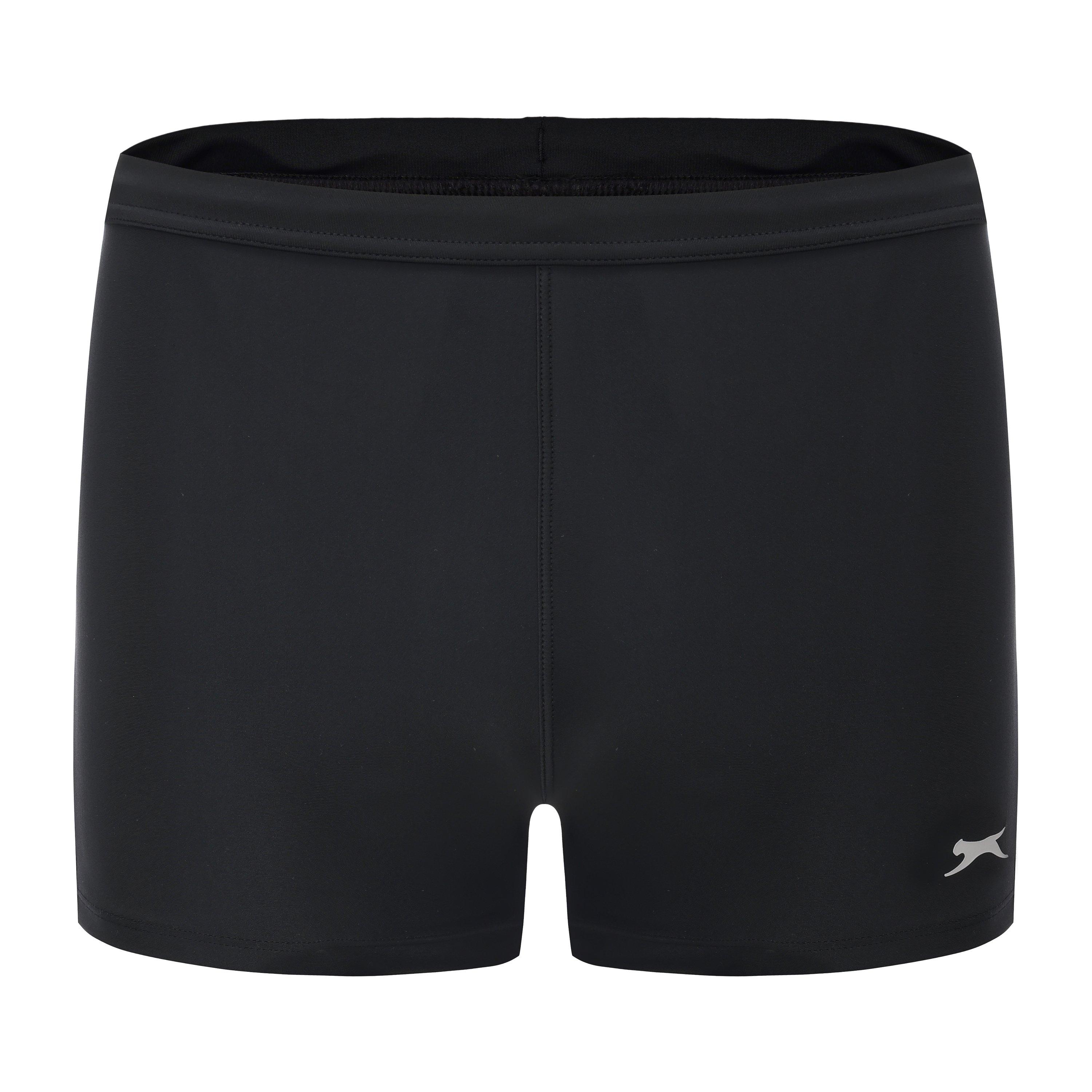 Preto - Slazenger - LYCRA® XTRA LIFE™ Swimming Boxers Mens - 1