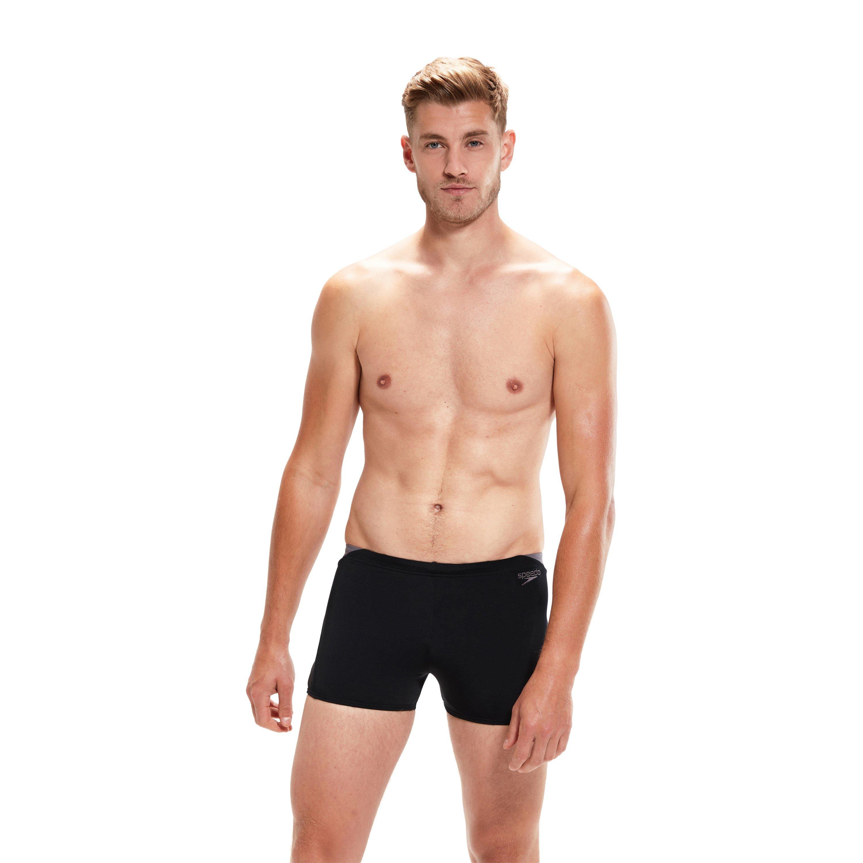 Black/Grey - Speedo - Hyper Boom Slice Aquashorts Mens - 2