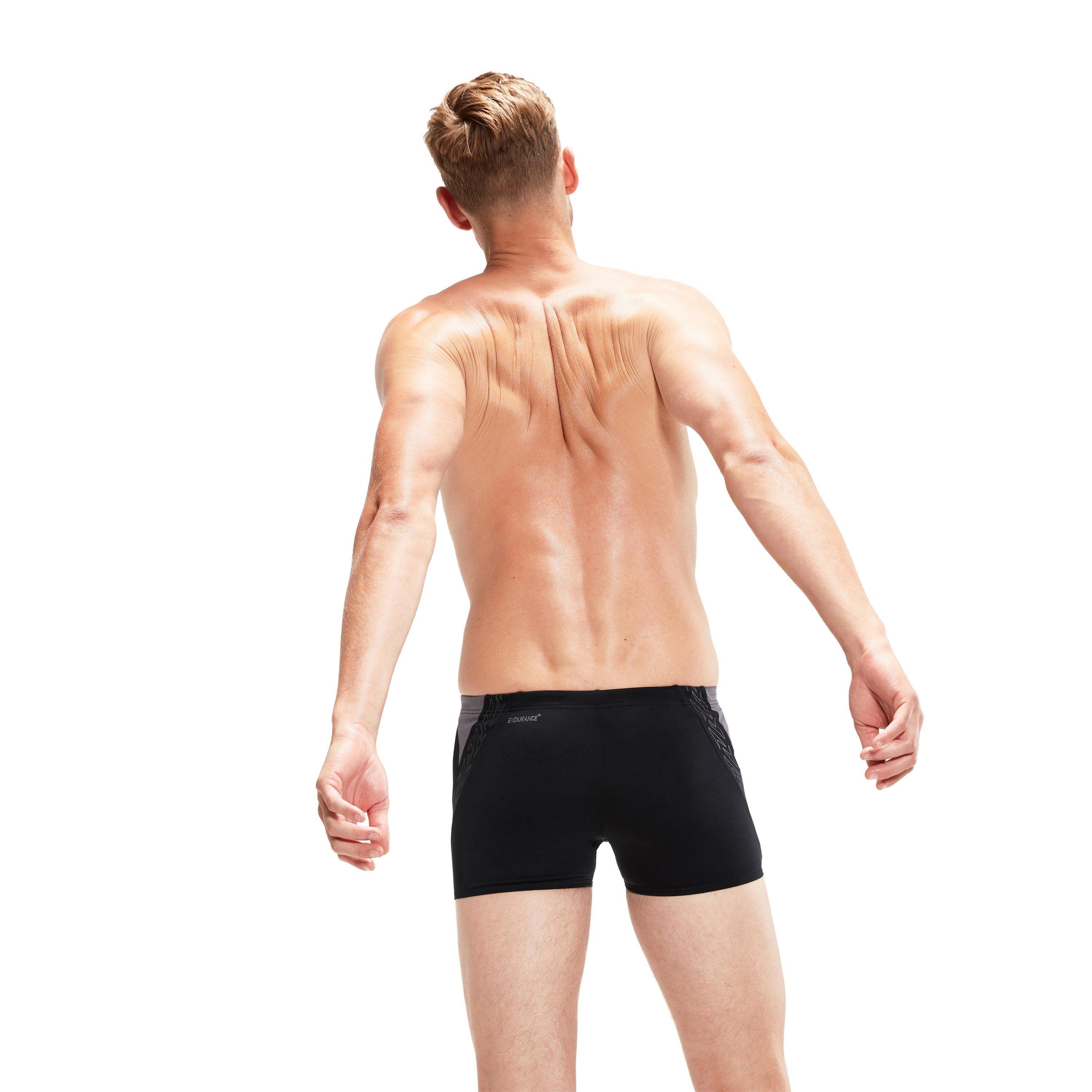 Black/Grey - Speedo - Hyper Boom Slice Aquashorts Mens - 3